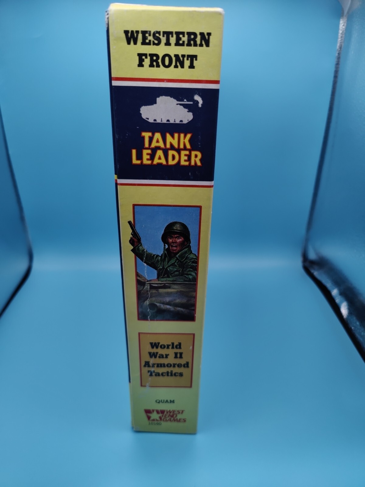 Western Front Tank Leader by West End Games Complete punched counters clipped
