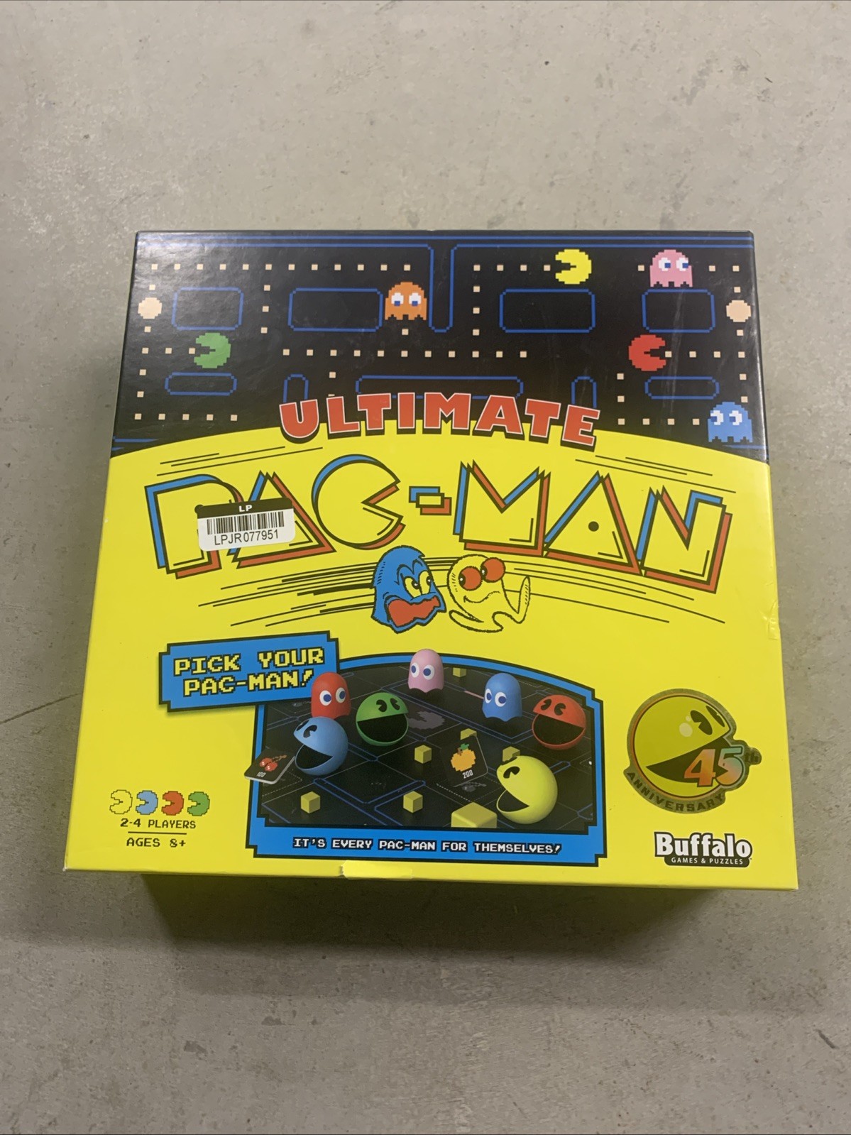 Buffalo Games: Ultimate PAC-MAN Board Game – Retro Arcade Classic – New