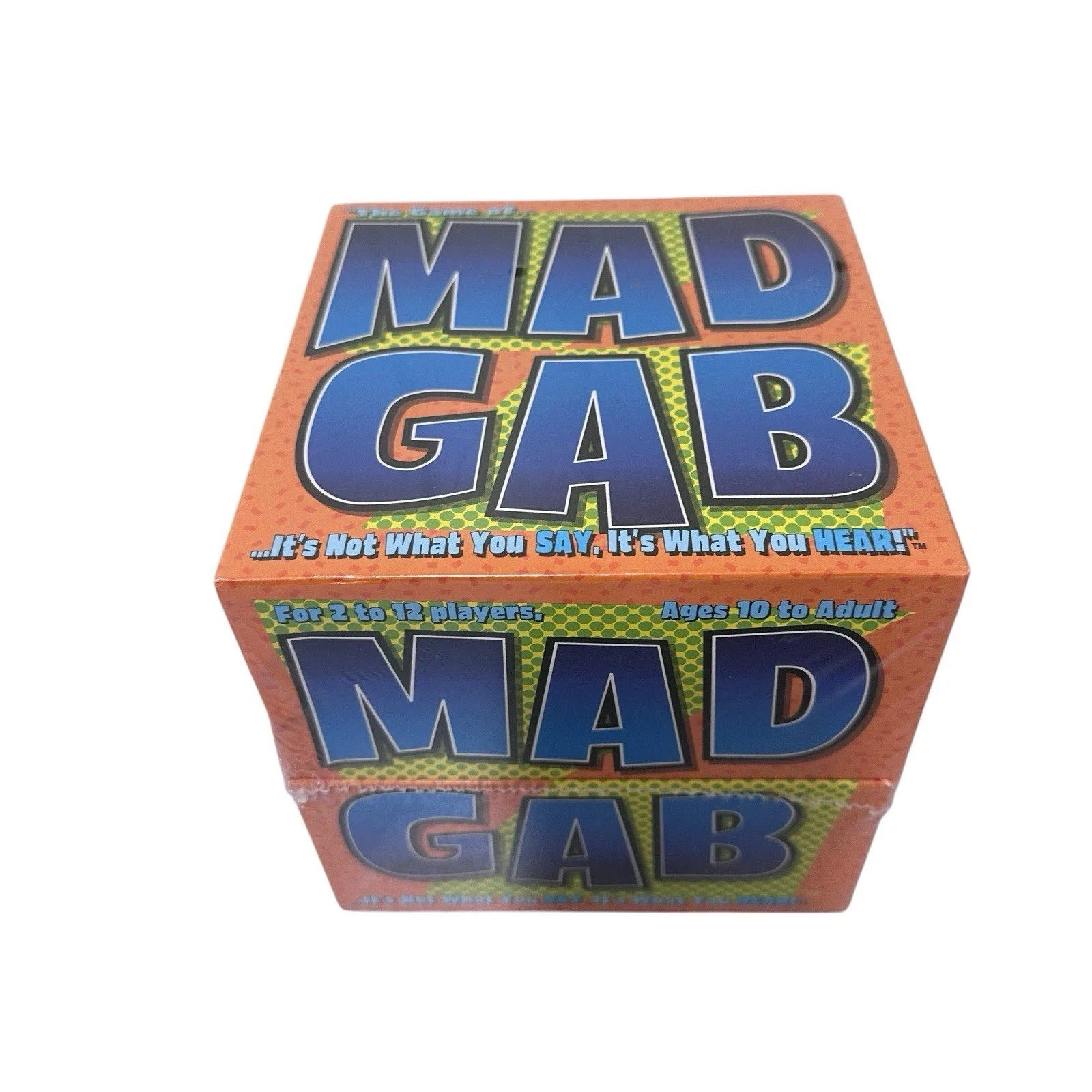 Vintage 1995 Mad Gab Patch Products Word Game Brand New In Box