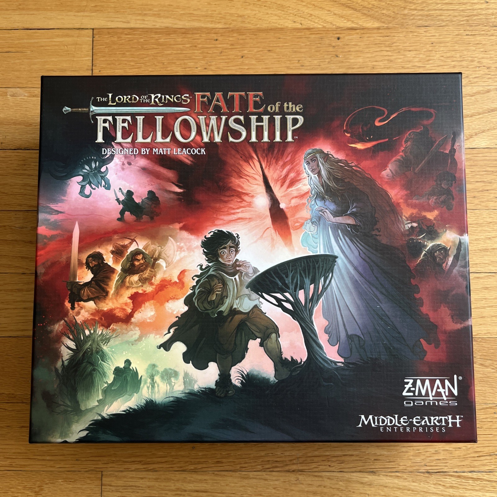 Z-Man Games – The Lord of the Rings: Fate of the Fellowship Board Game Fantasy