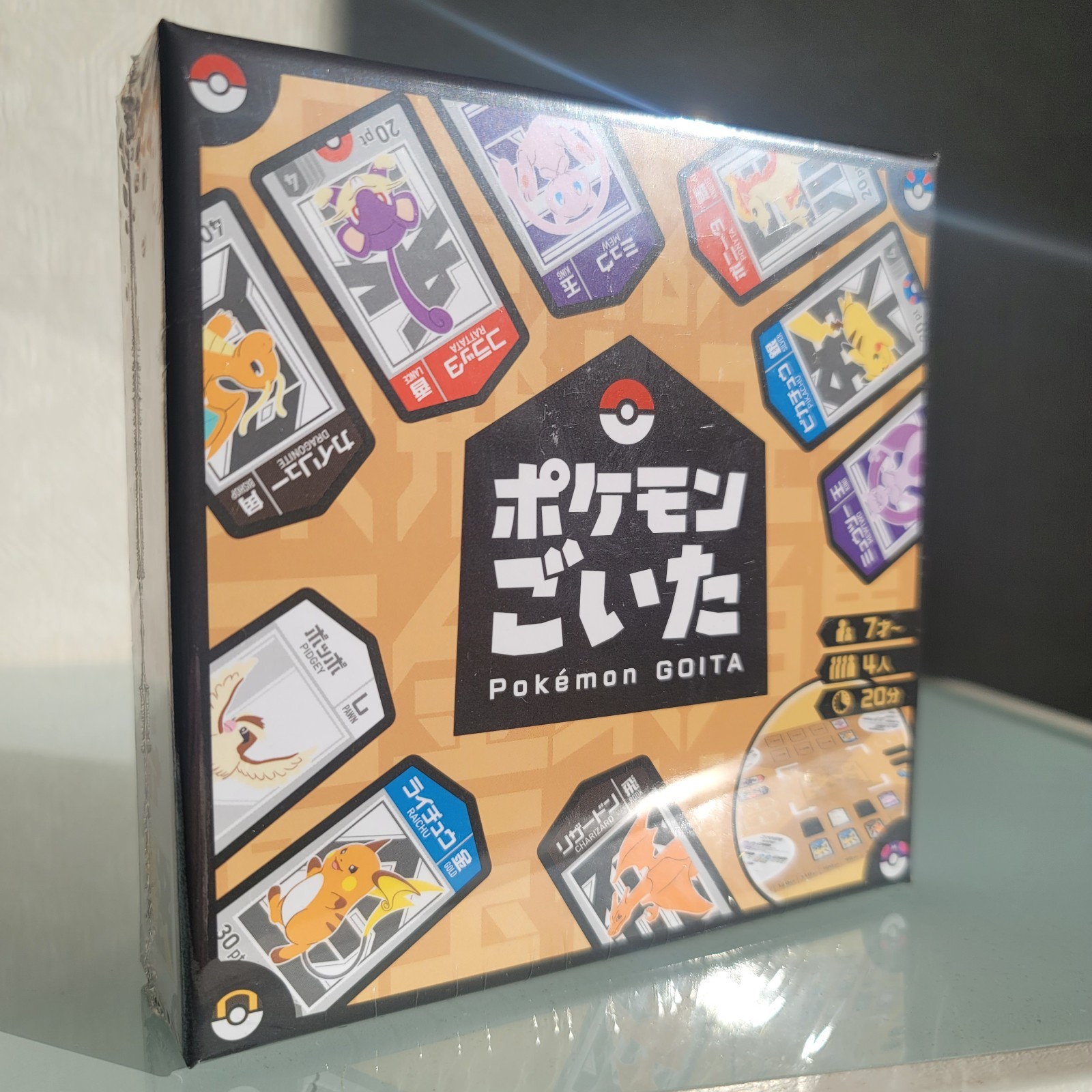IN STOCK PSL Pokemon GOITA 4 Players 30 mins Board Game Toy Board Box Pokémon
