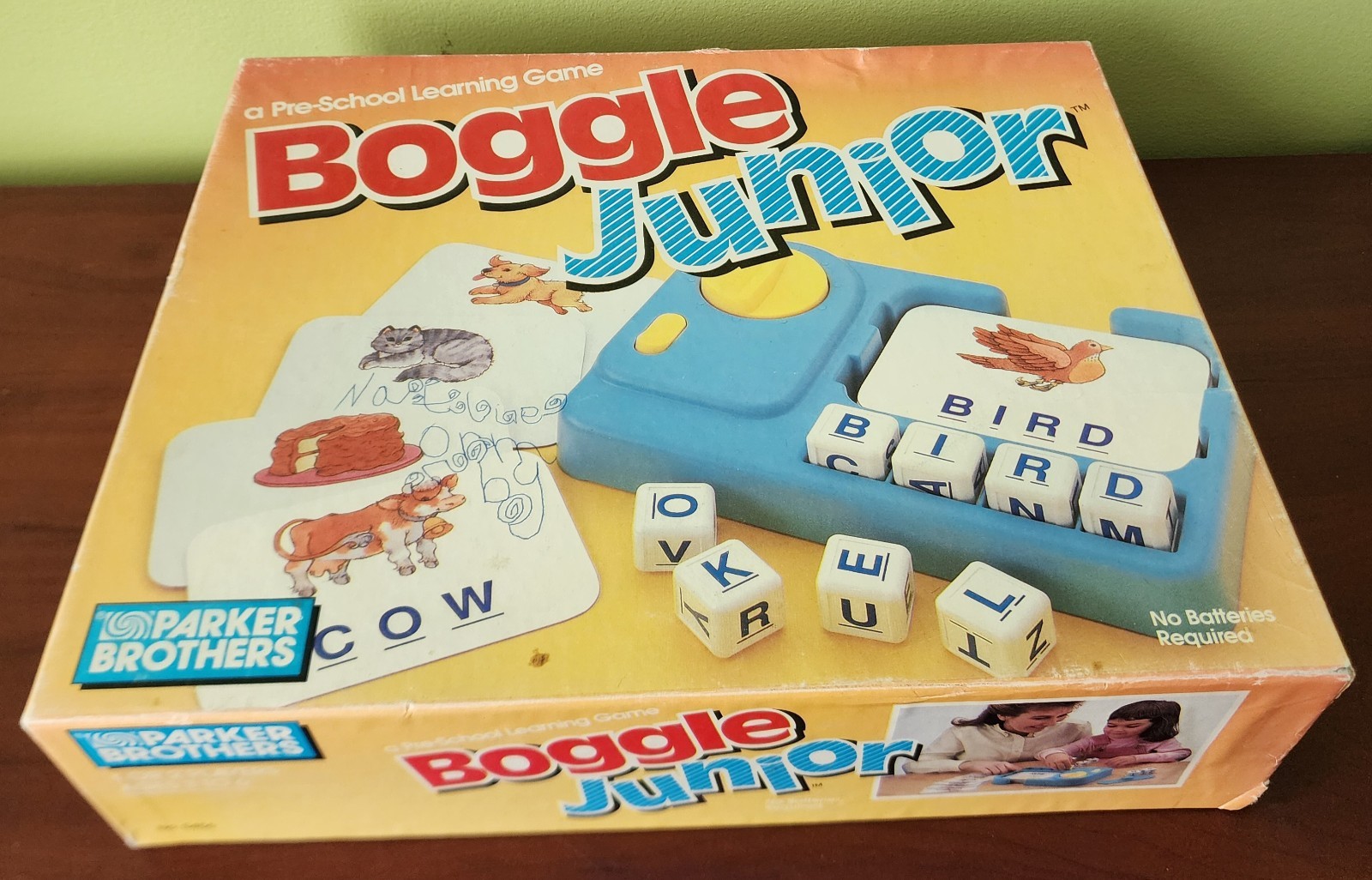Vintage 1988 Boggle Jr Board Game Parker Brothers 100% Complete 📸SEE PICS📸