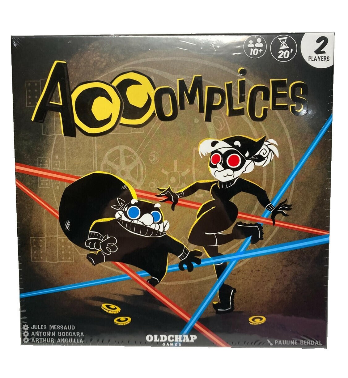 Oldchap Games Accomplices Cooperative Family Board Game New in Box