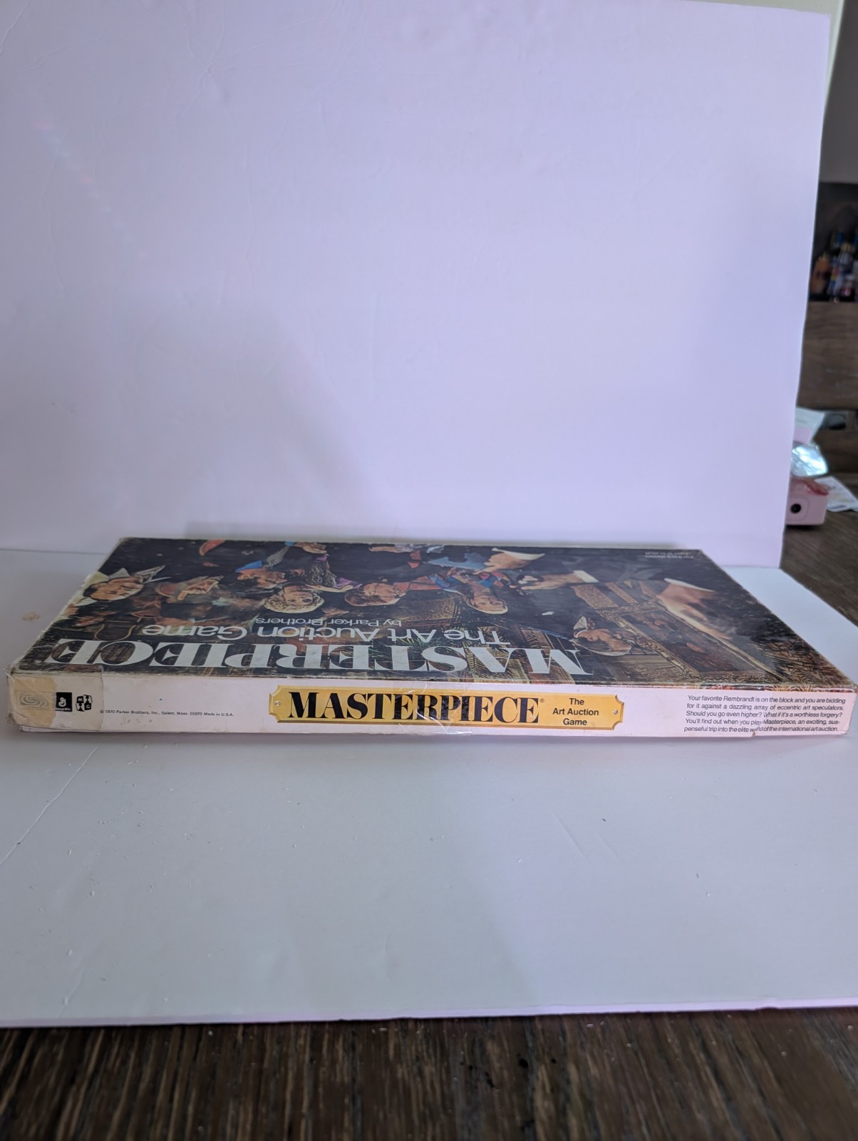 Parker Brothers Masterpiece: The Classic Art Auction Board Game 1996 COMPLETE