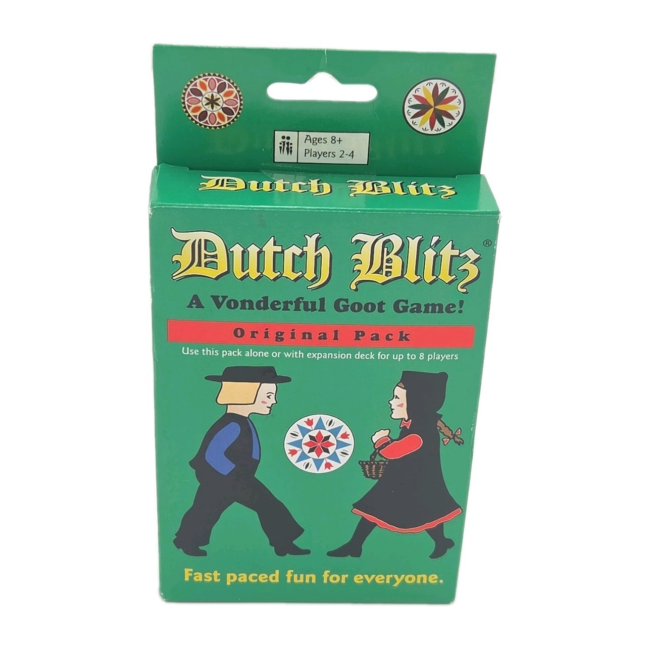 Dutch Blitz Card Game Original Pack Green Deck Fast Paced Family Party Game NEW