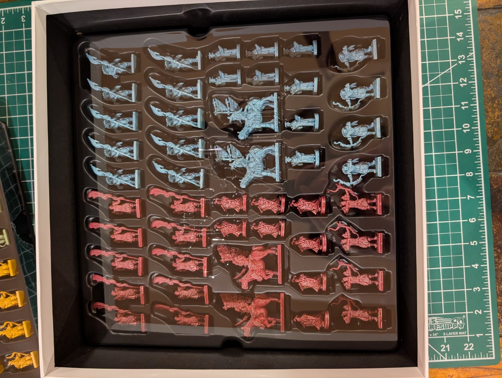 The Great Wall Bundle + Expansions + Playmat. New open box. Missing Rule book.
