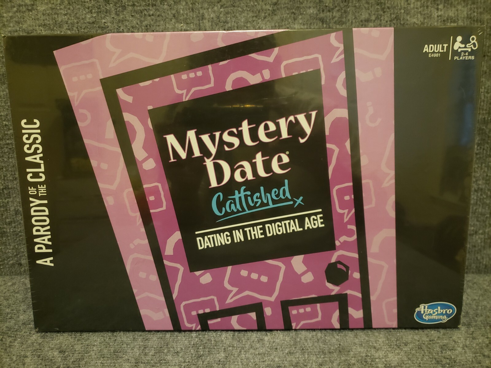 Hasbro Gaming MYSTERY DATE Catfished Dating In The Digital Age Game