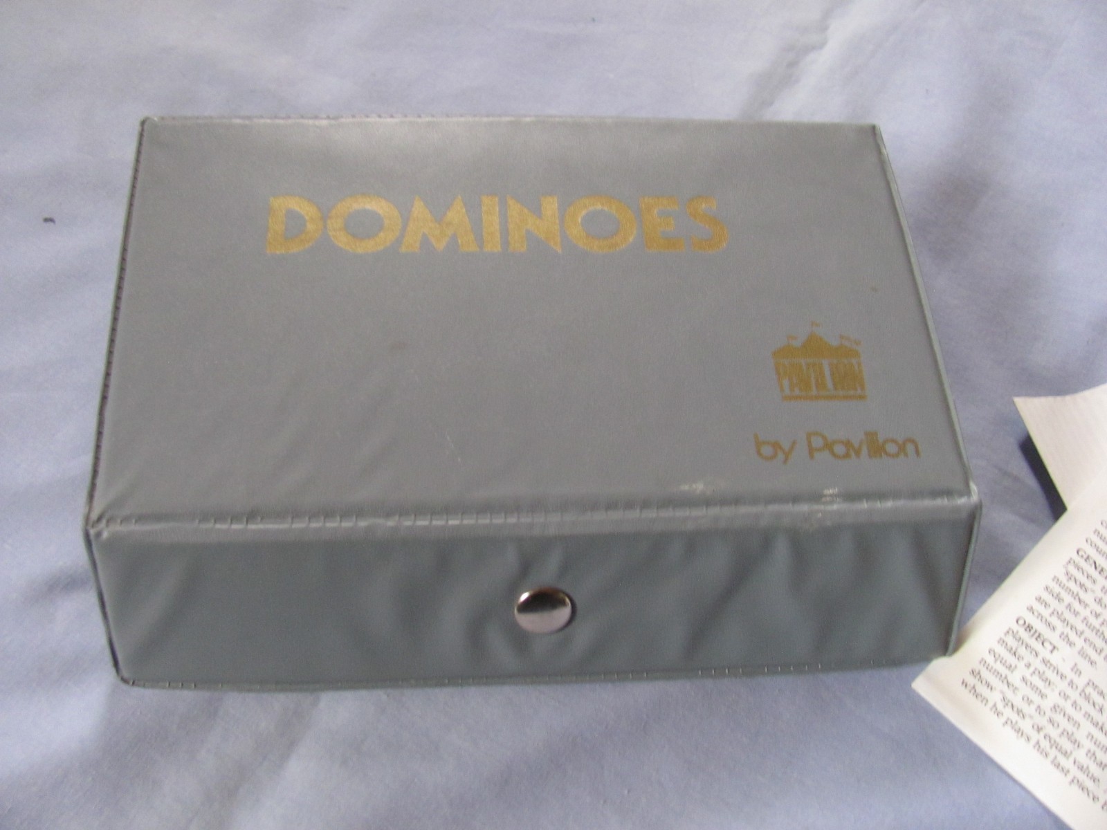 Combo -Pavilion Double 9 Dominoes & Cardinal Playing Cards/ Poker Chips/Dice Set