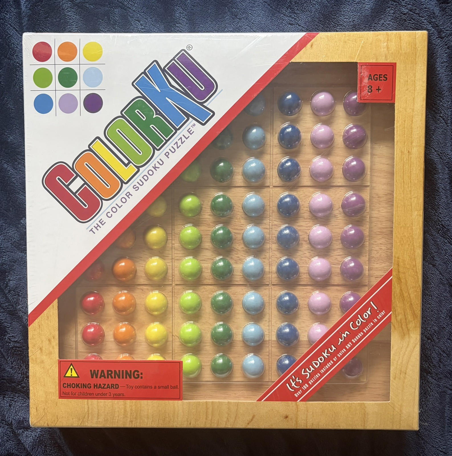COLORKU Game Color Sudoku Puzzle Solid Wood NEW!! ••••••••••••####