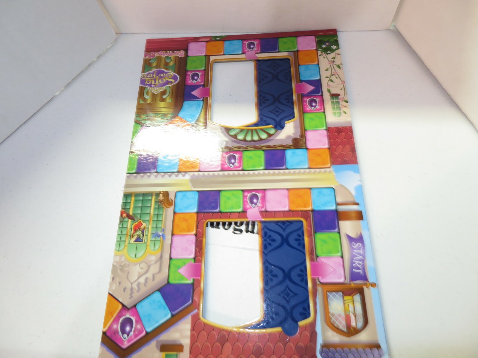 2014 Sofia The First Surprise Slides Board Game Board Wonder Forge