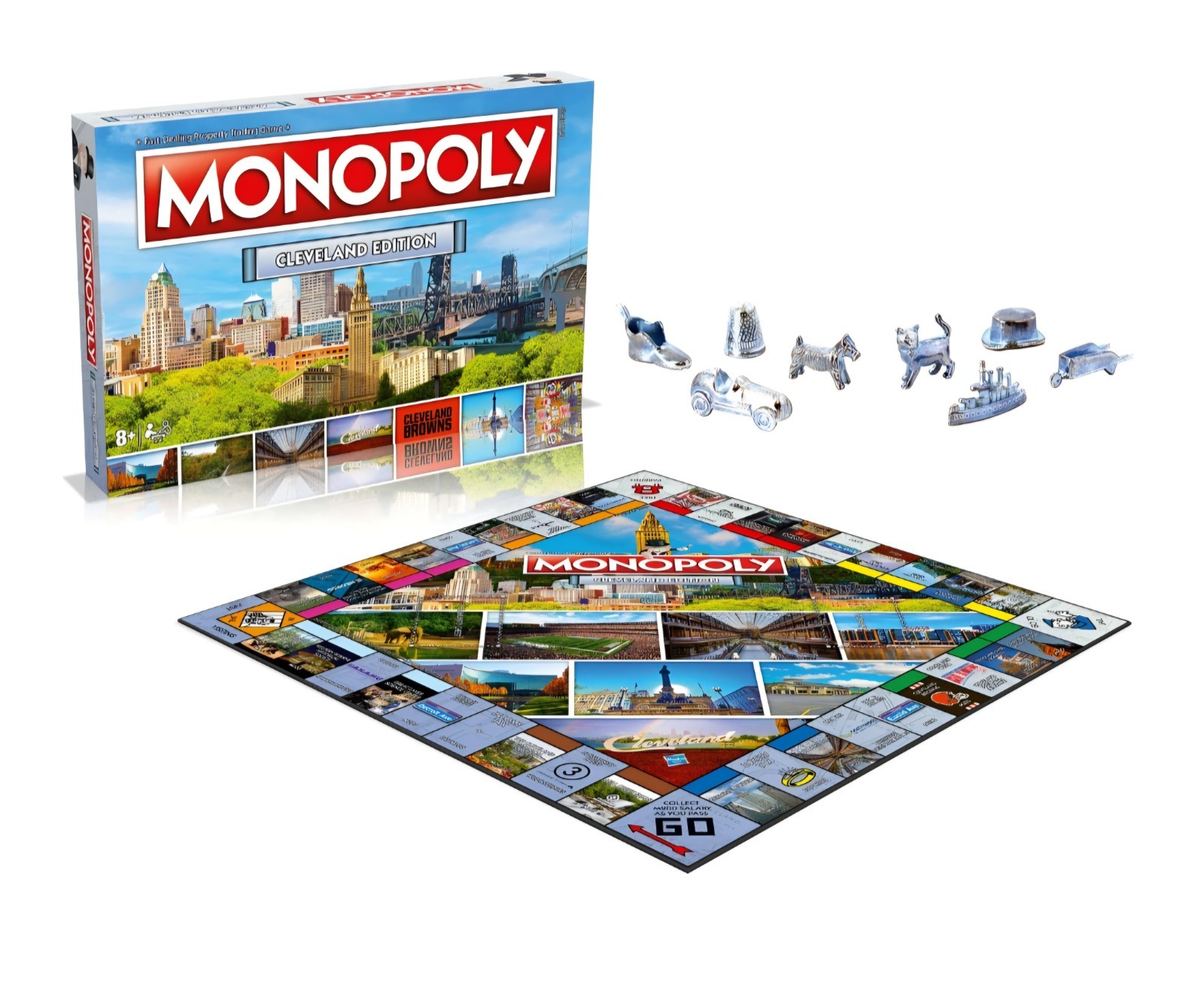 Monopoly Cleveland OH Board Game USA City Edition – New & Sealed