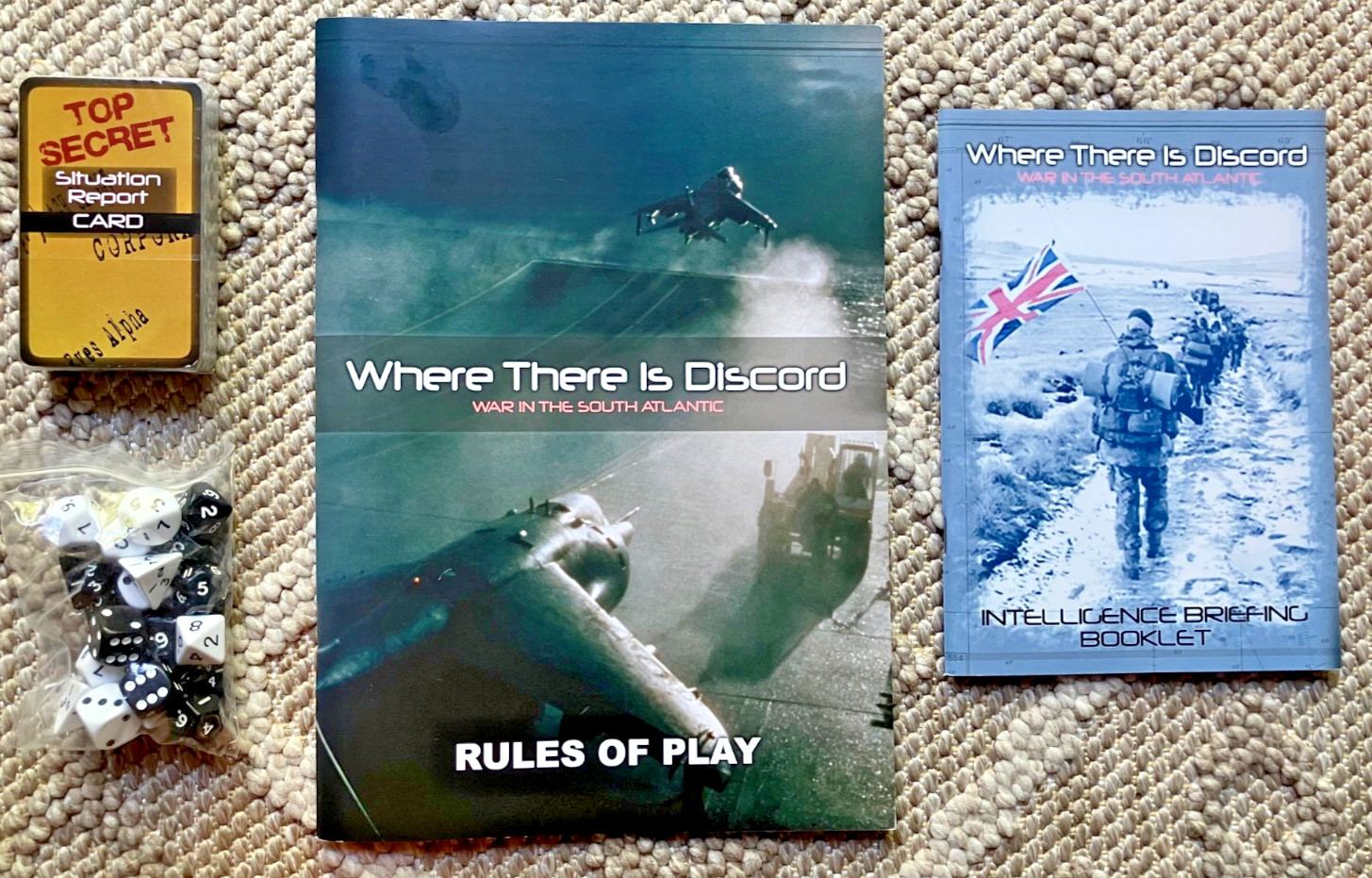 Where There Is Discord: War in the South Atlantic board game – Unpunched (2009)