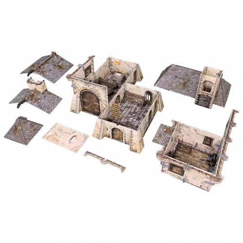 Tabletop Terrain – Chapel (123 Pieces) – English