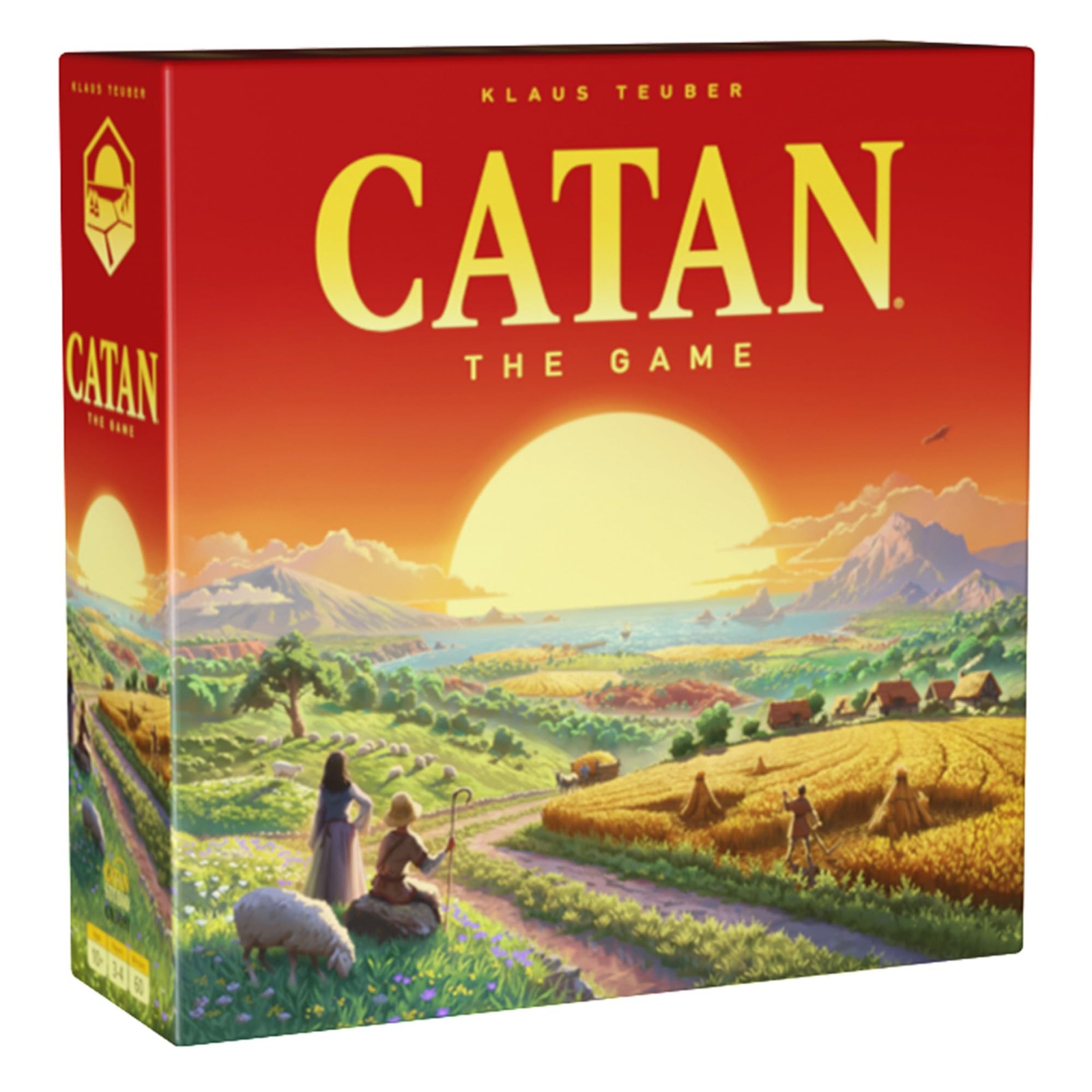 CATAN 6th Edition Board Game Ages 10+ 3-4 Players 60-90 Minutes Playing