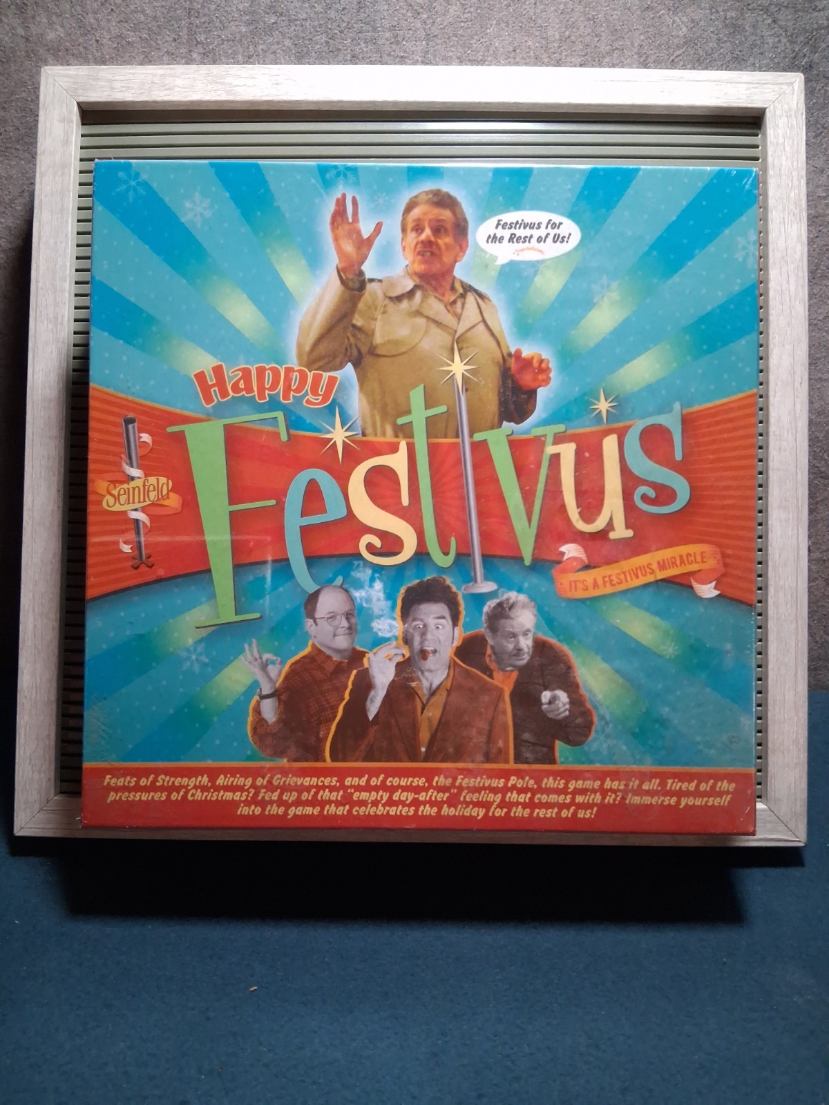Seinfeld Happy Festivus Multi Player Party Board Game Complete Sealed Aquarius