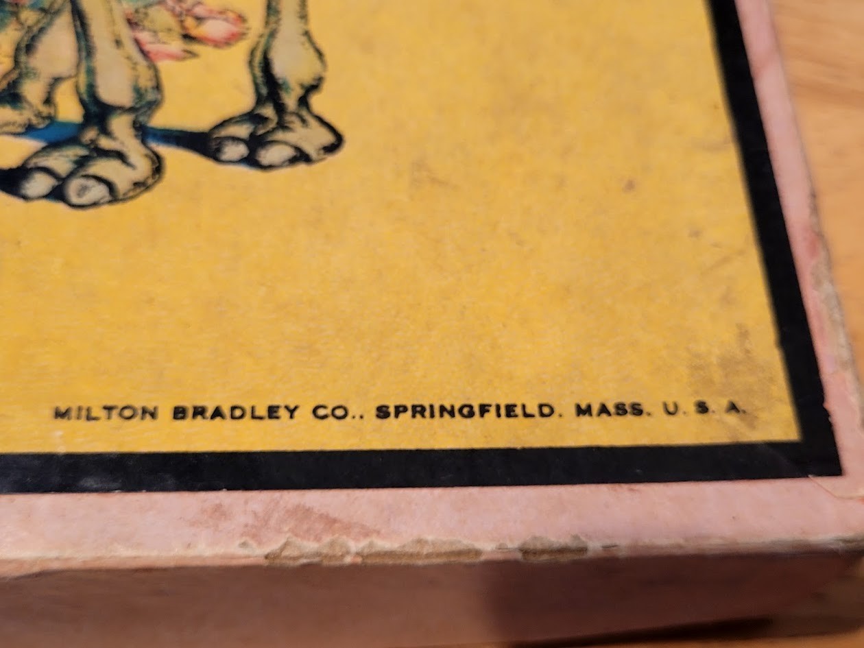 VINTAGE 1920’S MILTON BRADLEY GAME OF INDIA