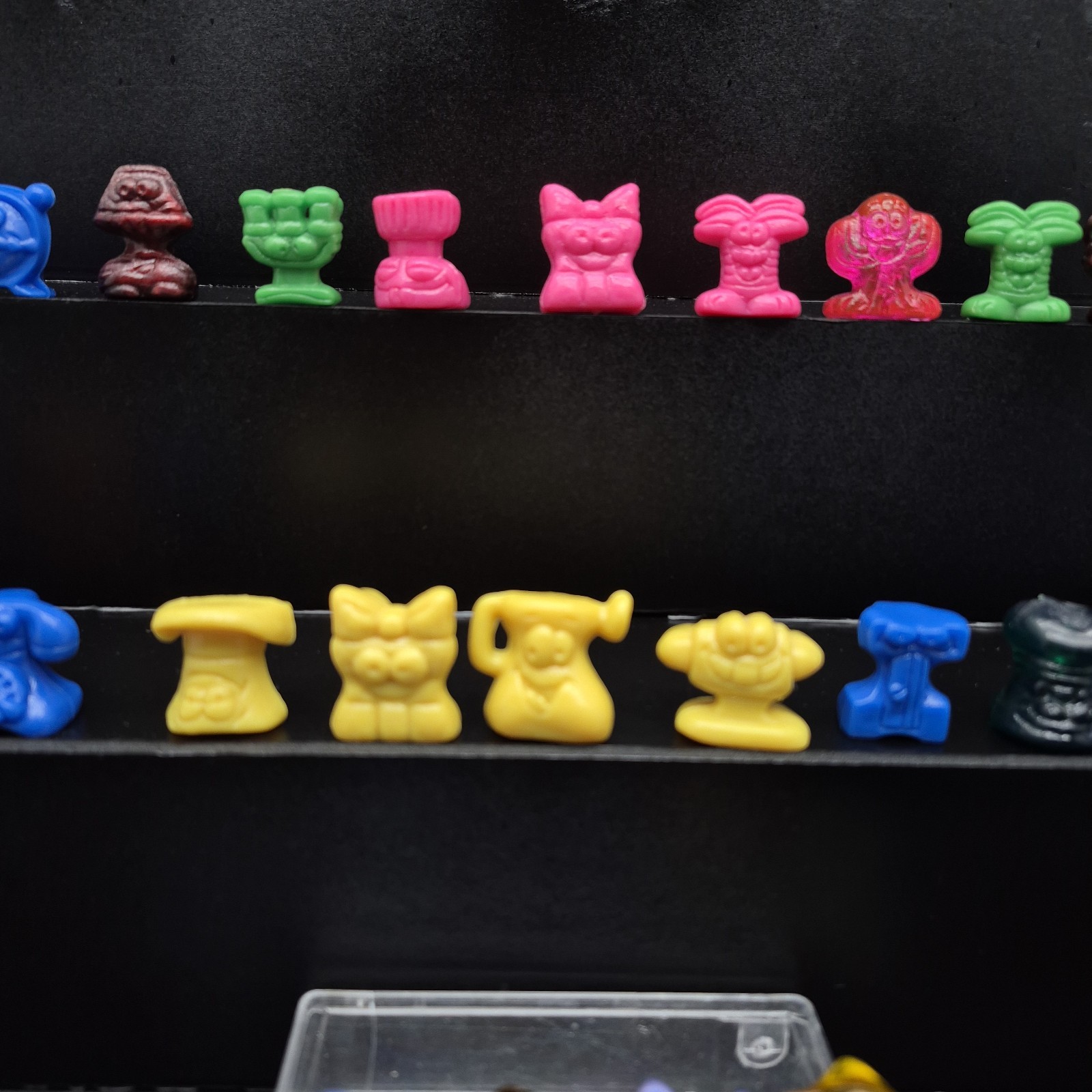 Coca-Cola Hielocos/Gogo’s Crazy Bones Lot Aliens Clear & UV GLOW Rare Mix VTG90s