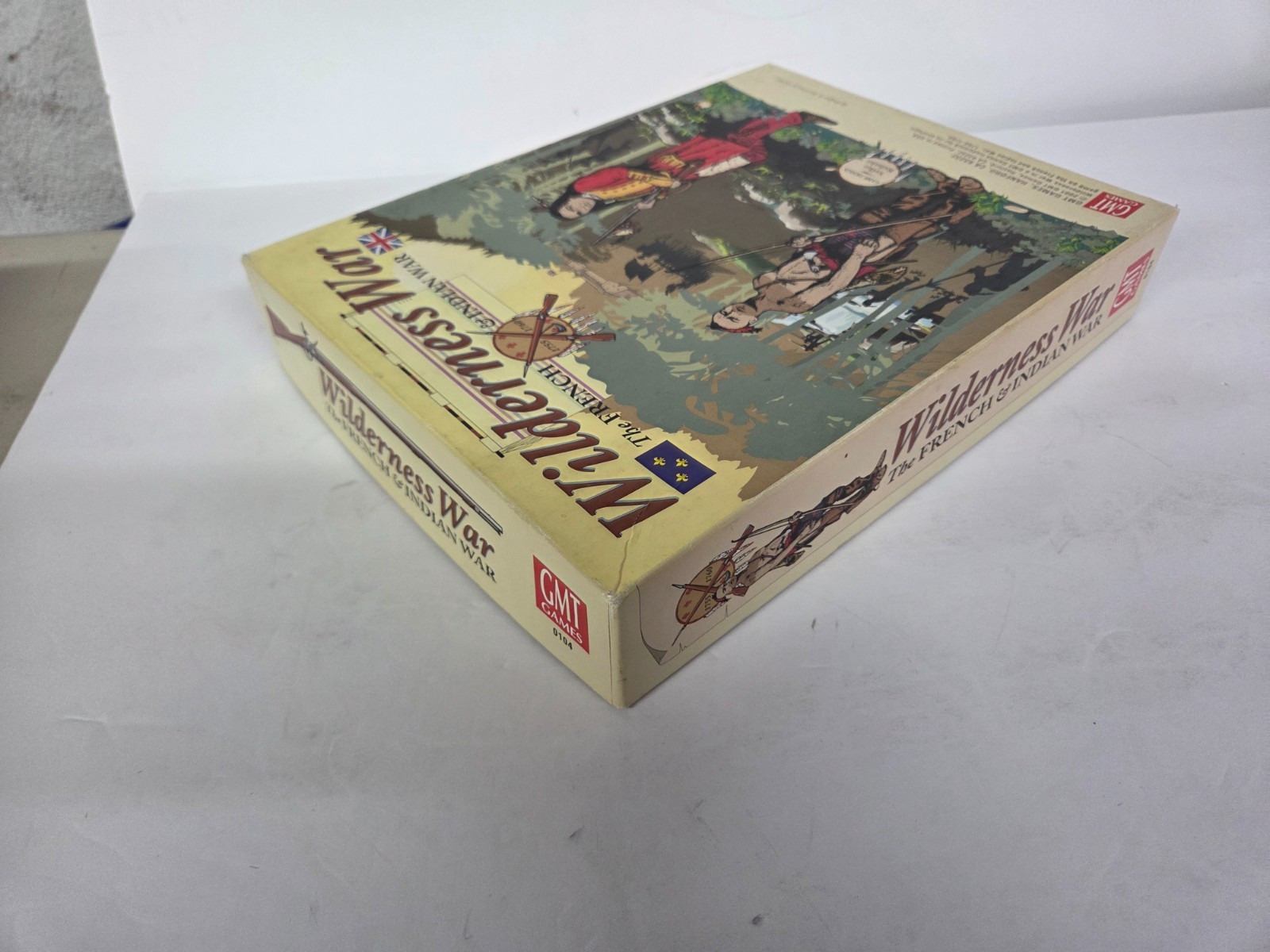 GMT Games Wilderness War The French and Indian War(1st) Box VG+/NM
