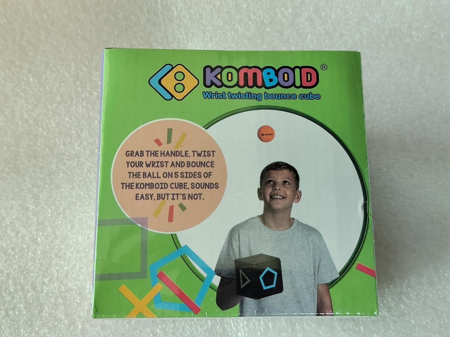 Ball Bouncing Skill Game for Teenagers and Adults. 12+ Years Old. Cube X 1, Sing