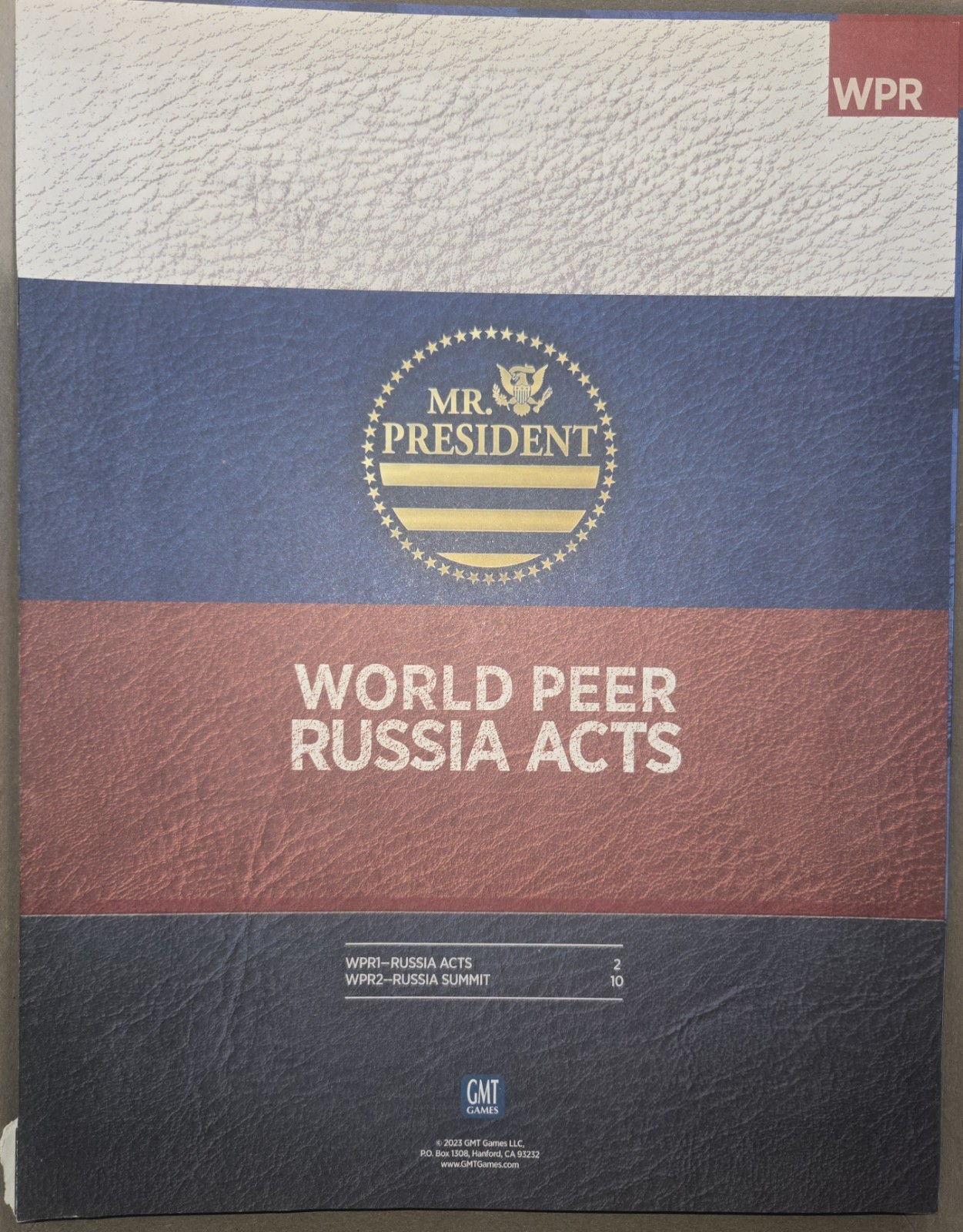 GMT Games Mr. President – The American Presidency 2001-2020 Pre-owned & Complete