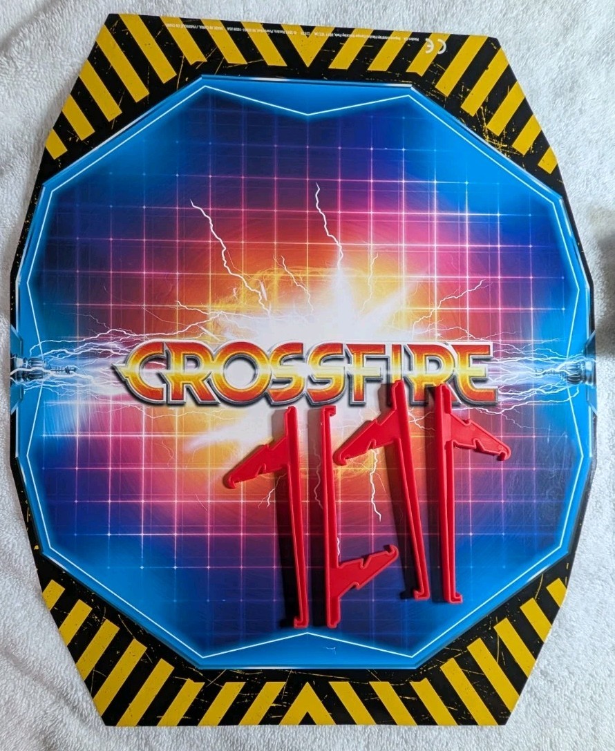 Hasbro Crossfire Board Game 2016 Original Box Great Condition Tested