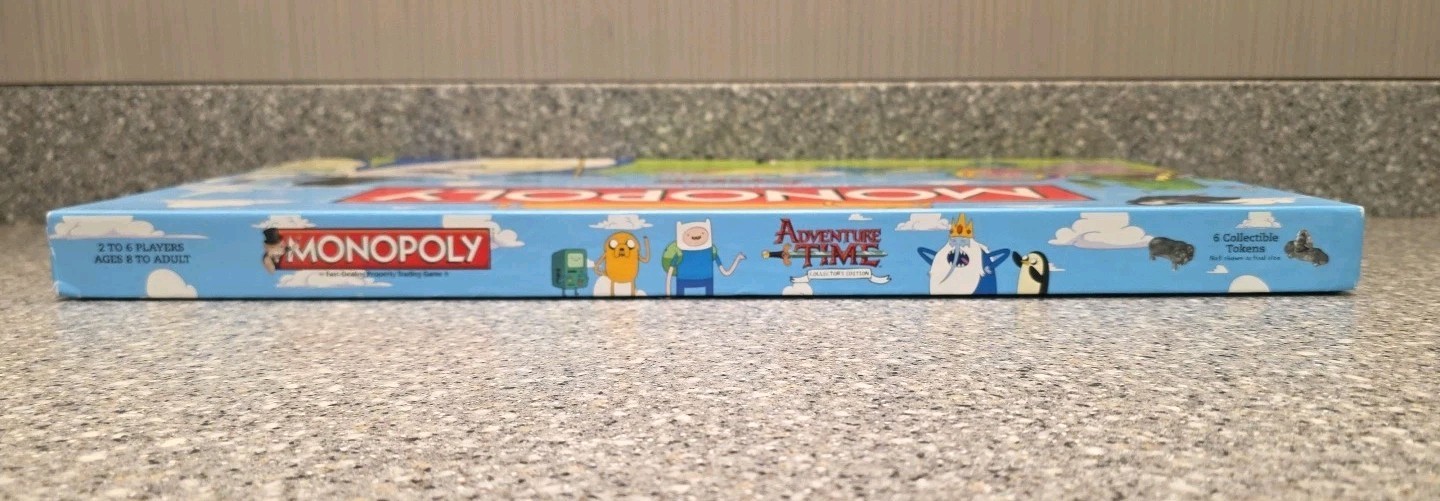 Monopoly Adventure Time Collector’s Edition 2013 Hasbro Complete