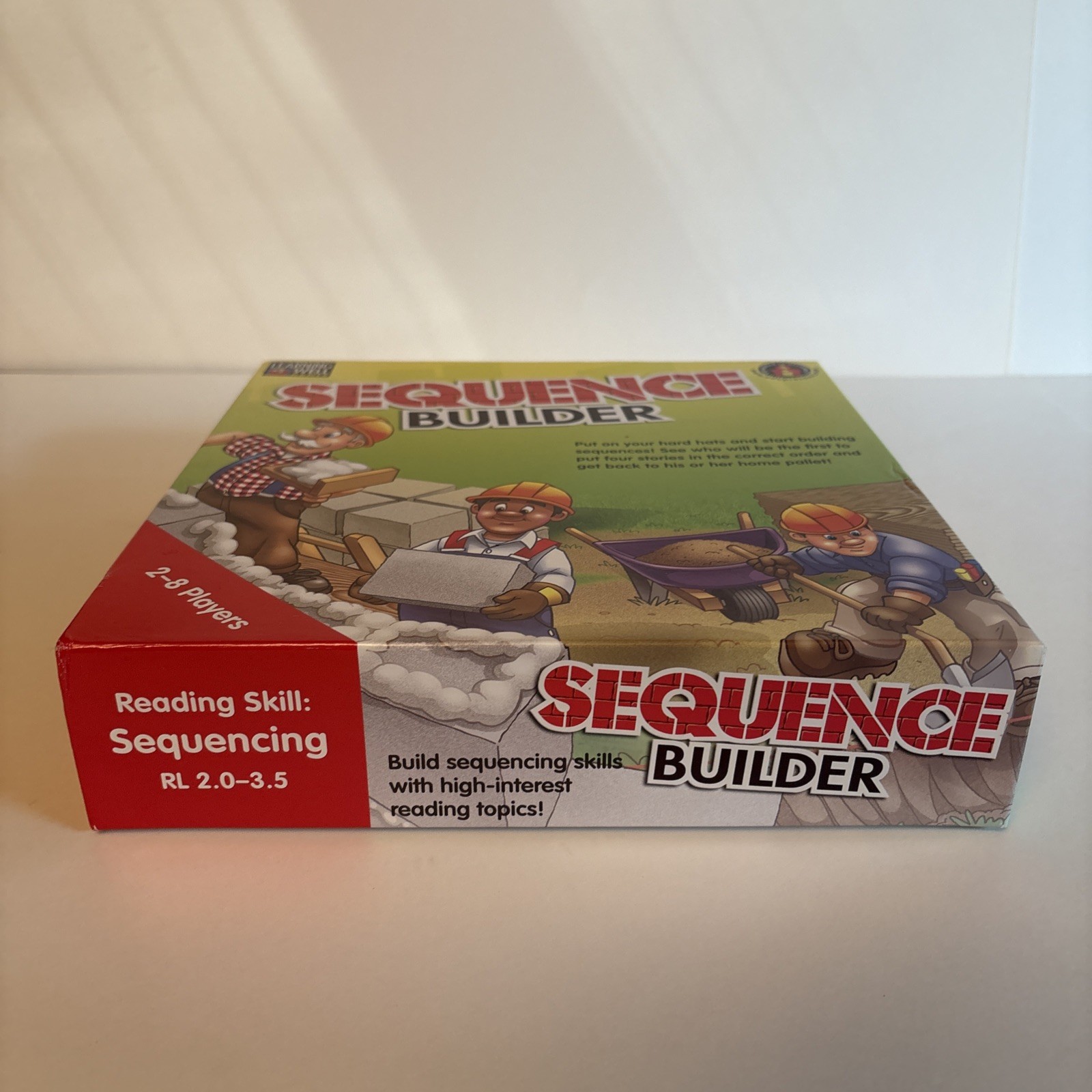 Learning Well Sequence Builder Reading Skill Board Game Ages 6+ RL 2.0-3.5 NEW