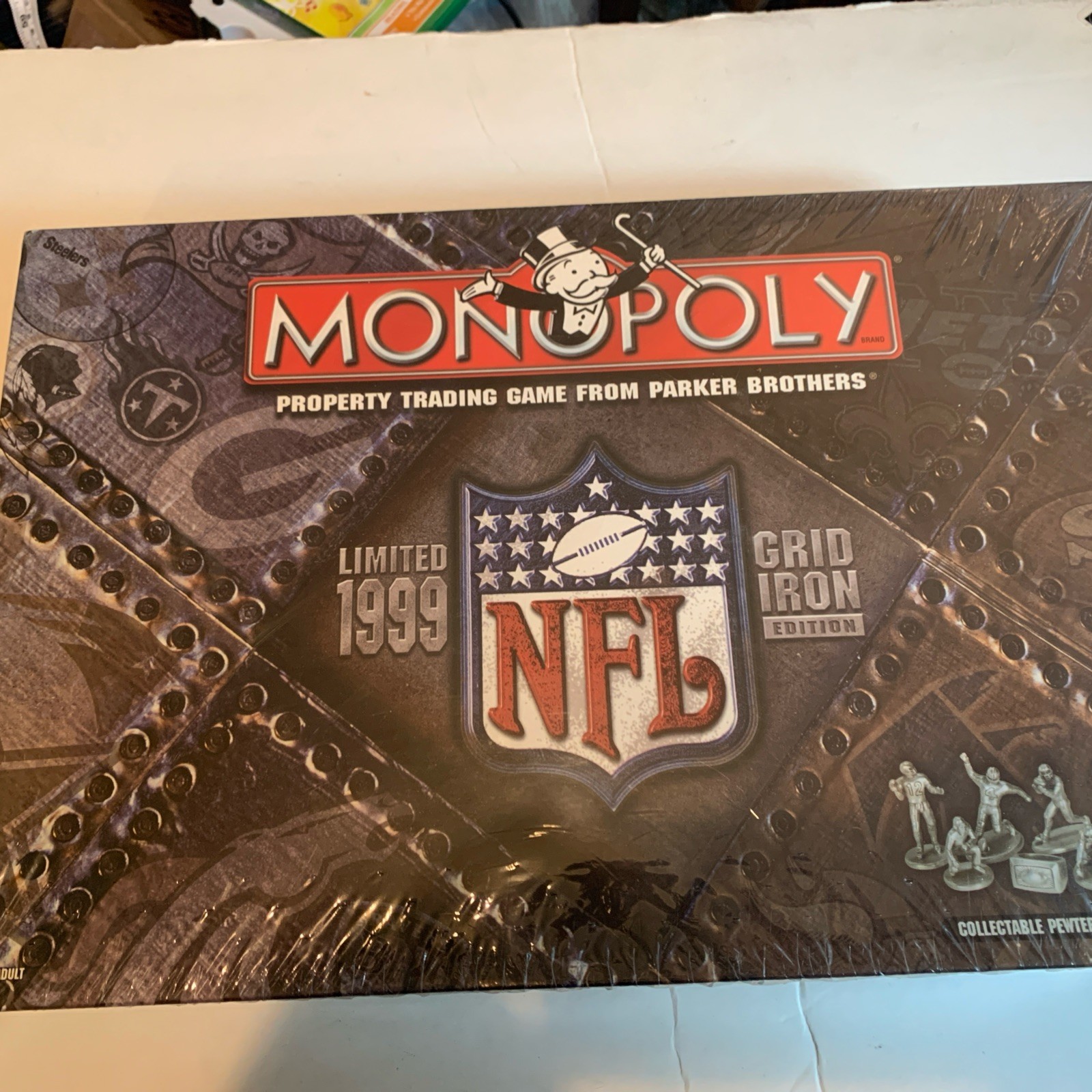 Monopoly NFL Grid Iron Edition 1999 New Sealed Gt