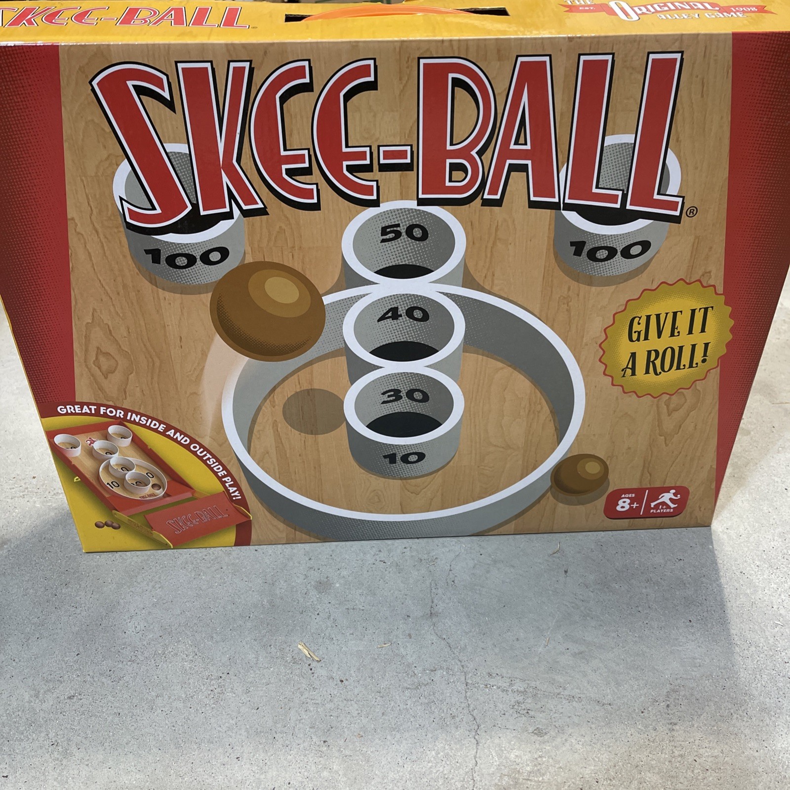 Skee-Ball The Classic Arcade Game – Tabletop Rolling Ball Game for Family Fun
