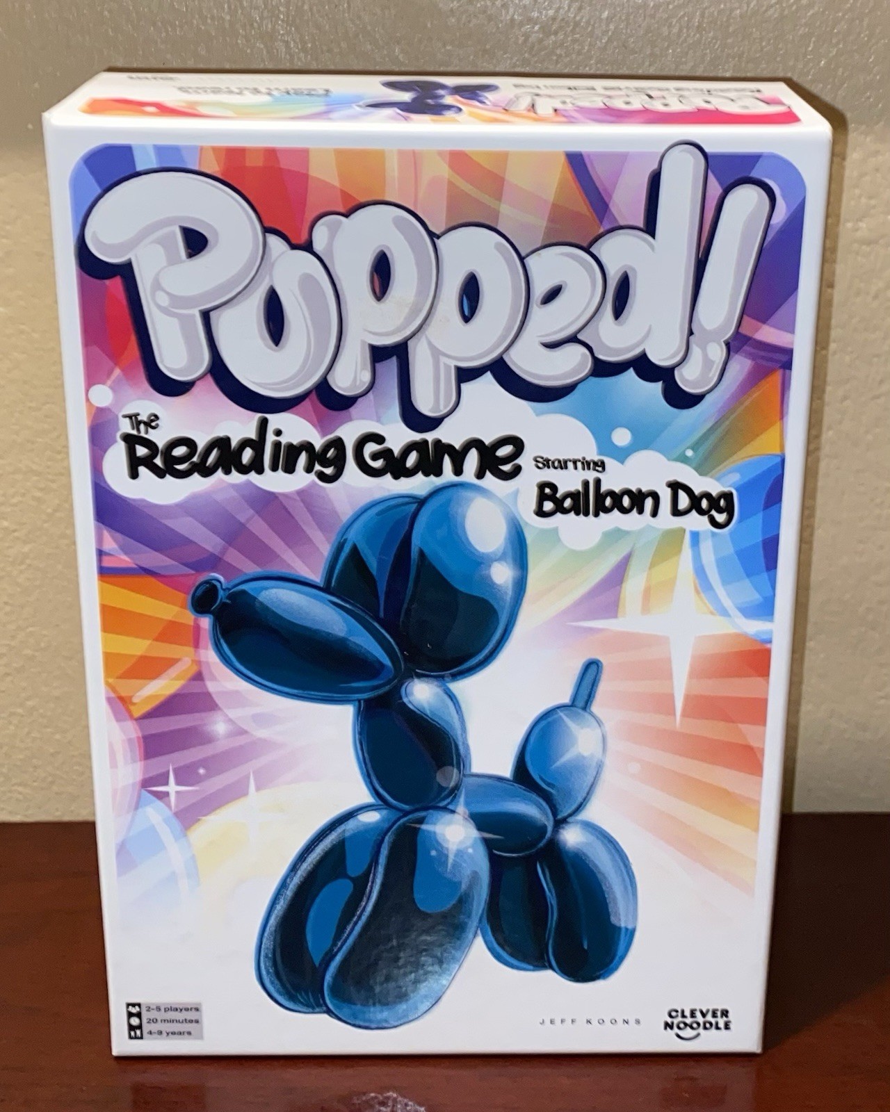 Popped The Reading Game Starring Balloon Dog Jeff Koons Clever Noodle 2024