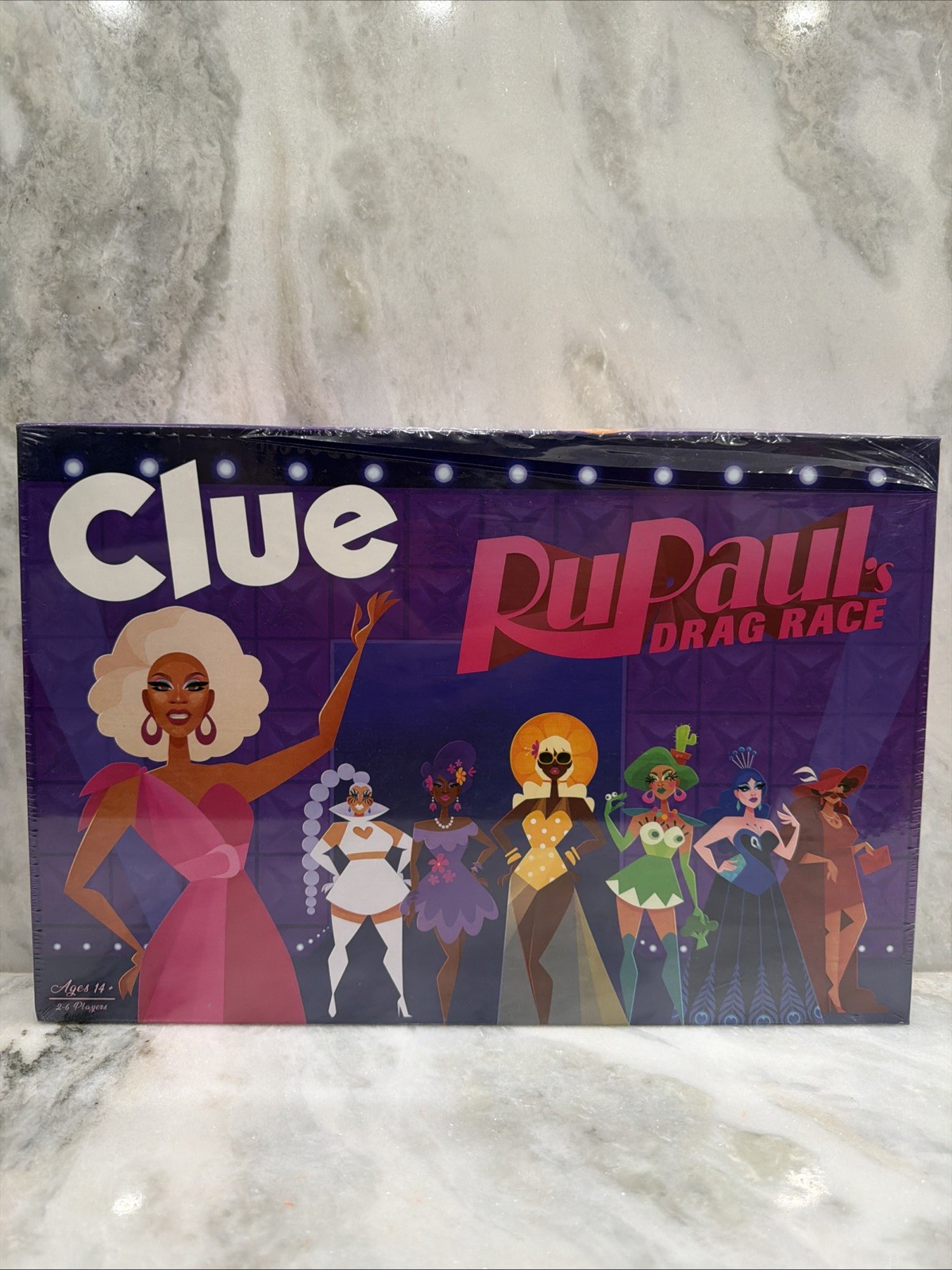 CLUE RuPaul’s Drag Race 2025 Edition USAopoly Hasbro NEW