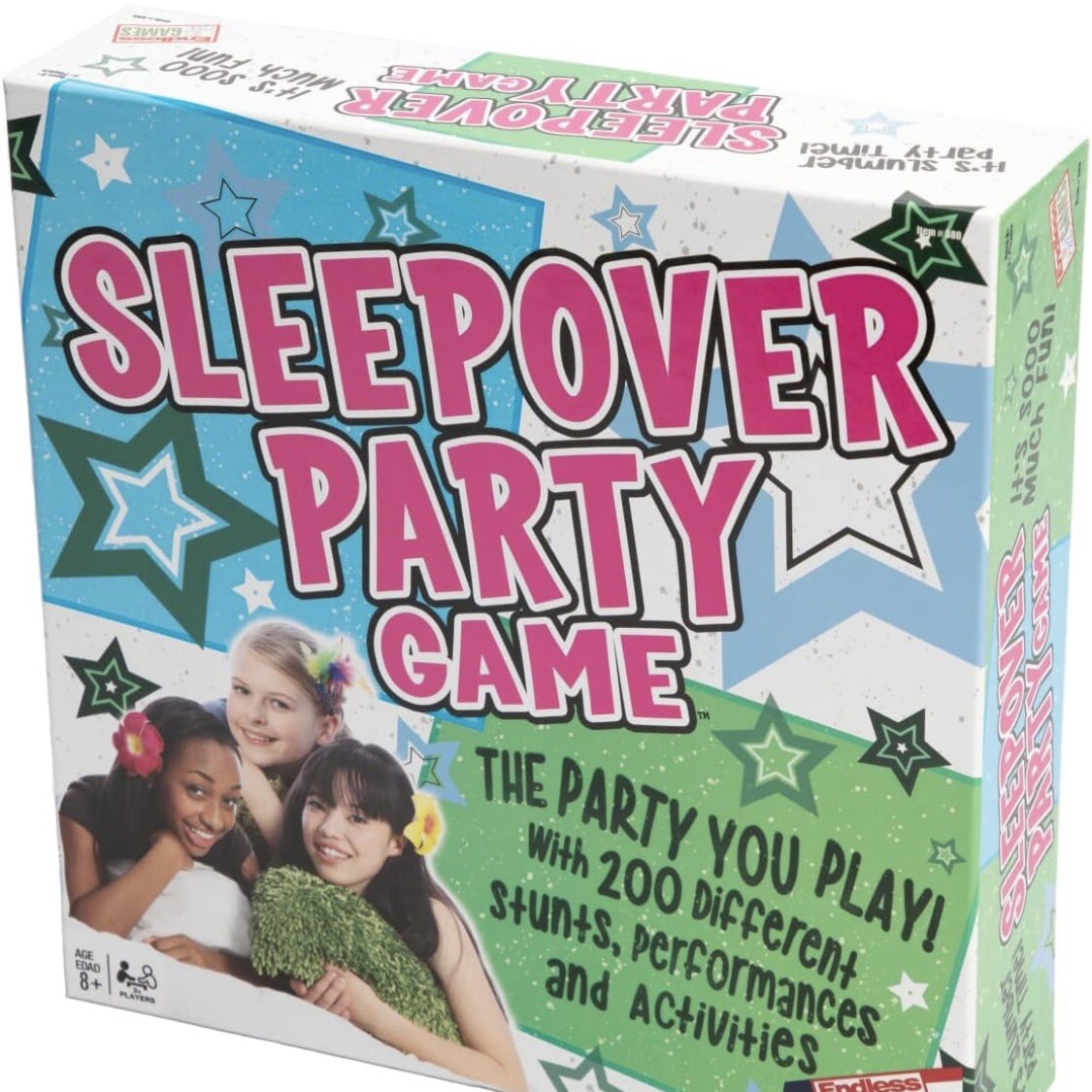 “THE SLEEPOVER PARTY GAME” 2014 Ages 8+ NEW Factory Sealed By Endless Games