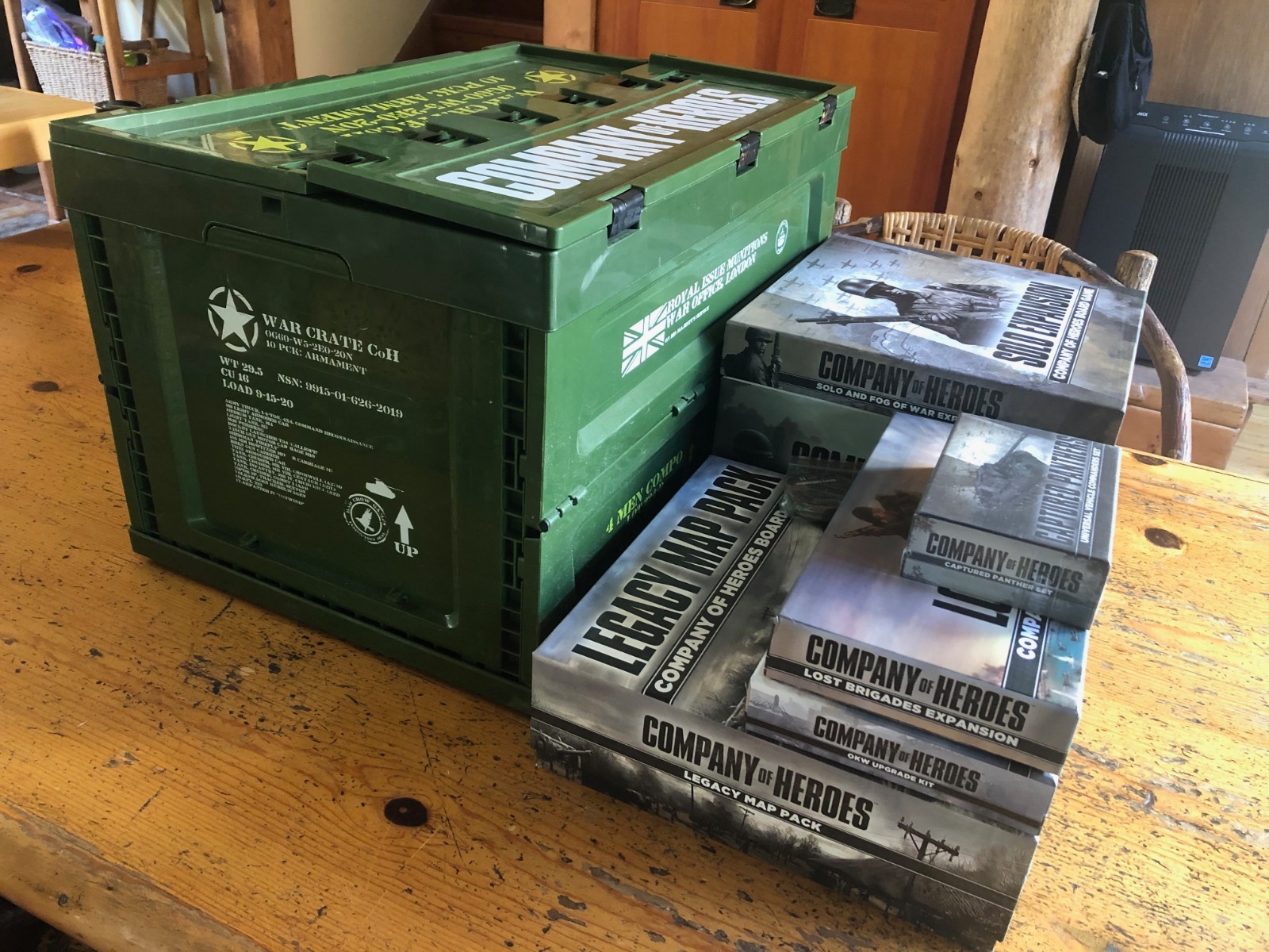 Company of Heroes War Crate Bundle, with 2e Upgrades/Packs from Bad Crow Games