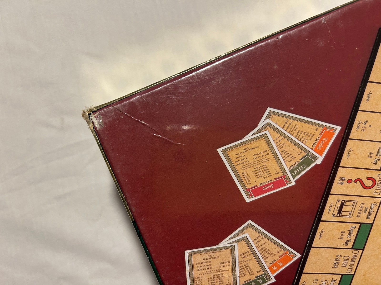 Monopoly 1997 Hong Kong Edition RARE NIB Plastic Intact
