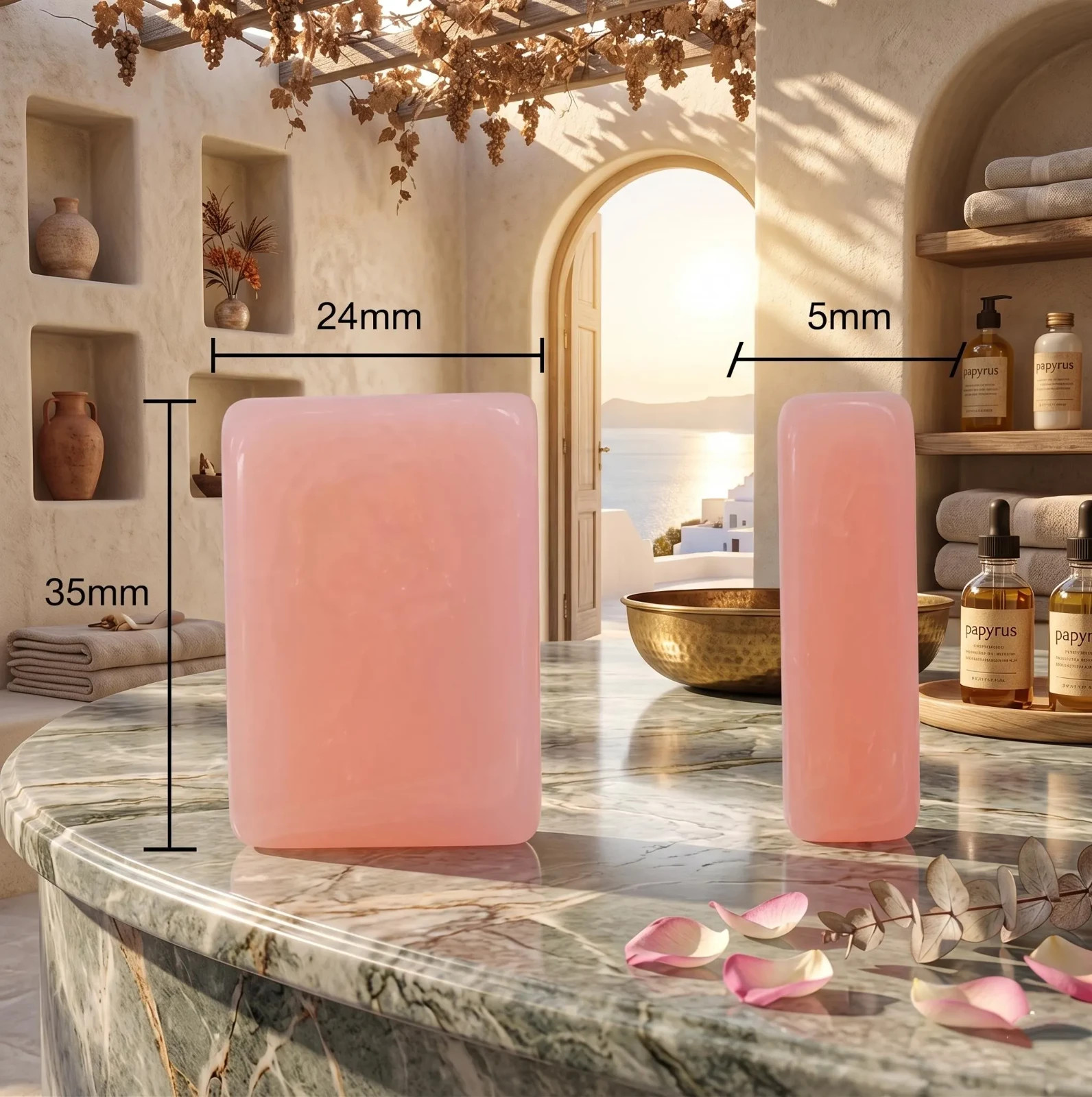 Mah-Jong de Paris Limited Edition Mahjong Tile Set | 160 Pink Single Layer Acryl