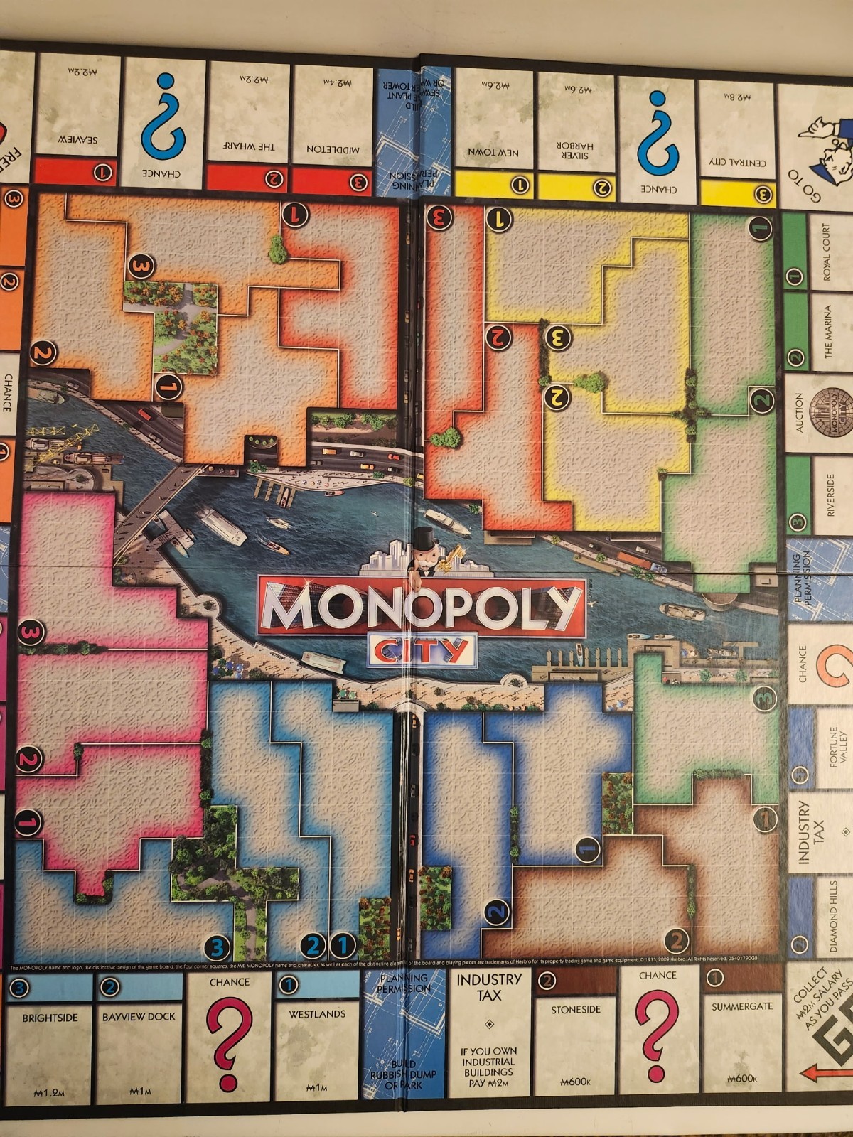 Monopoly City Edition 100% COMPLETE, New [Open Box. Unused] Hasbro 3D Buildings