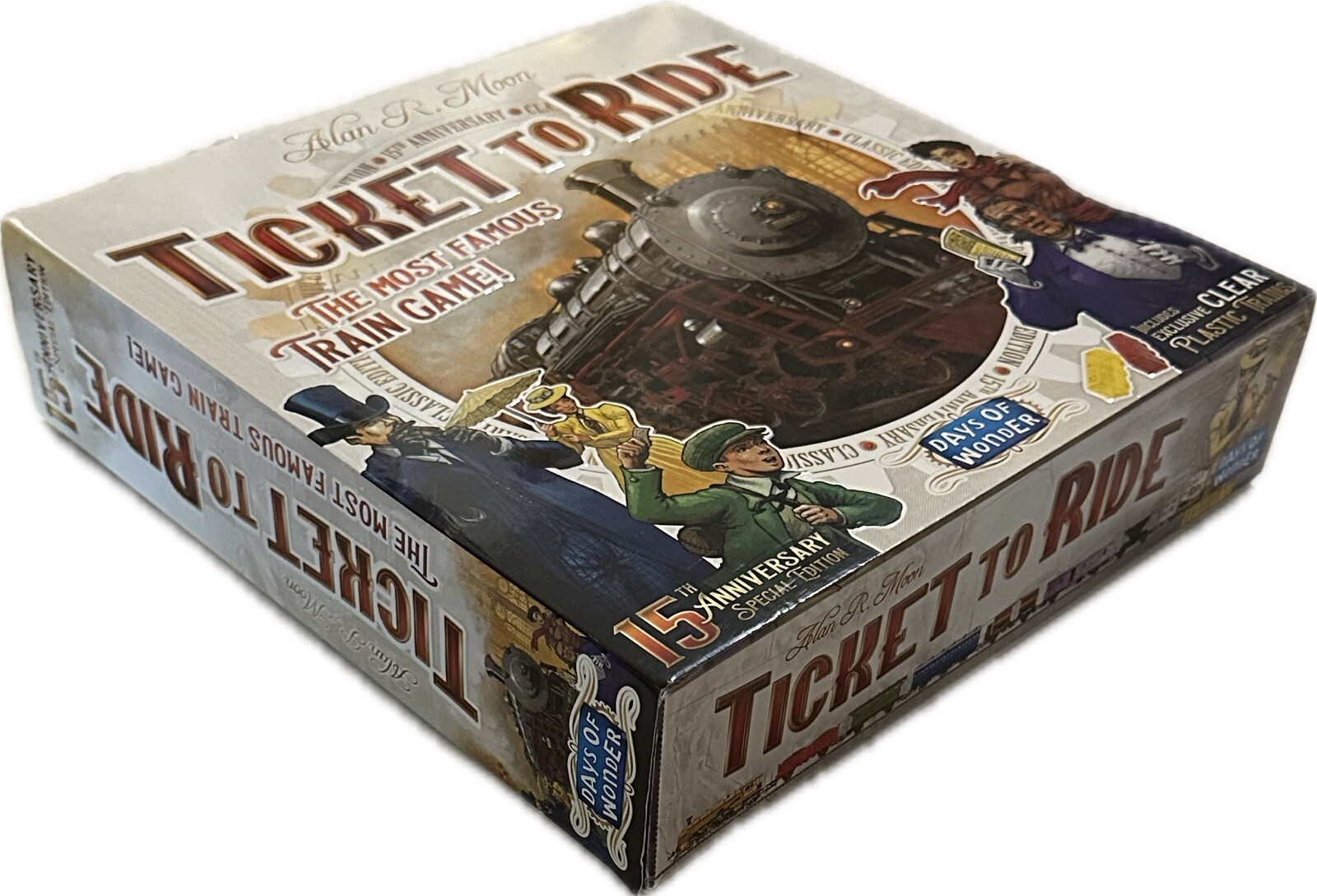 Ticket To Ride 15th Anniversary Edition Special Ed Days Of Wonder Complete NM-