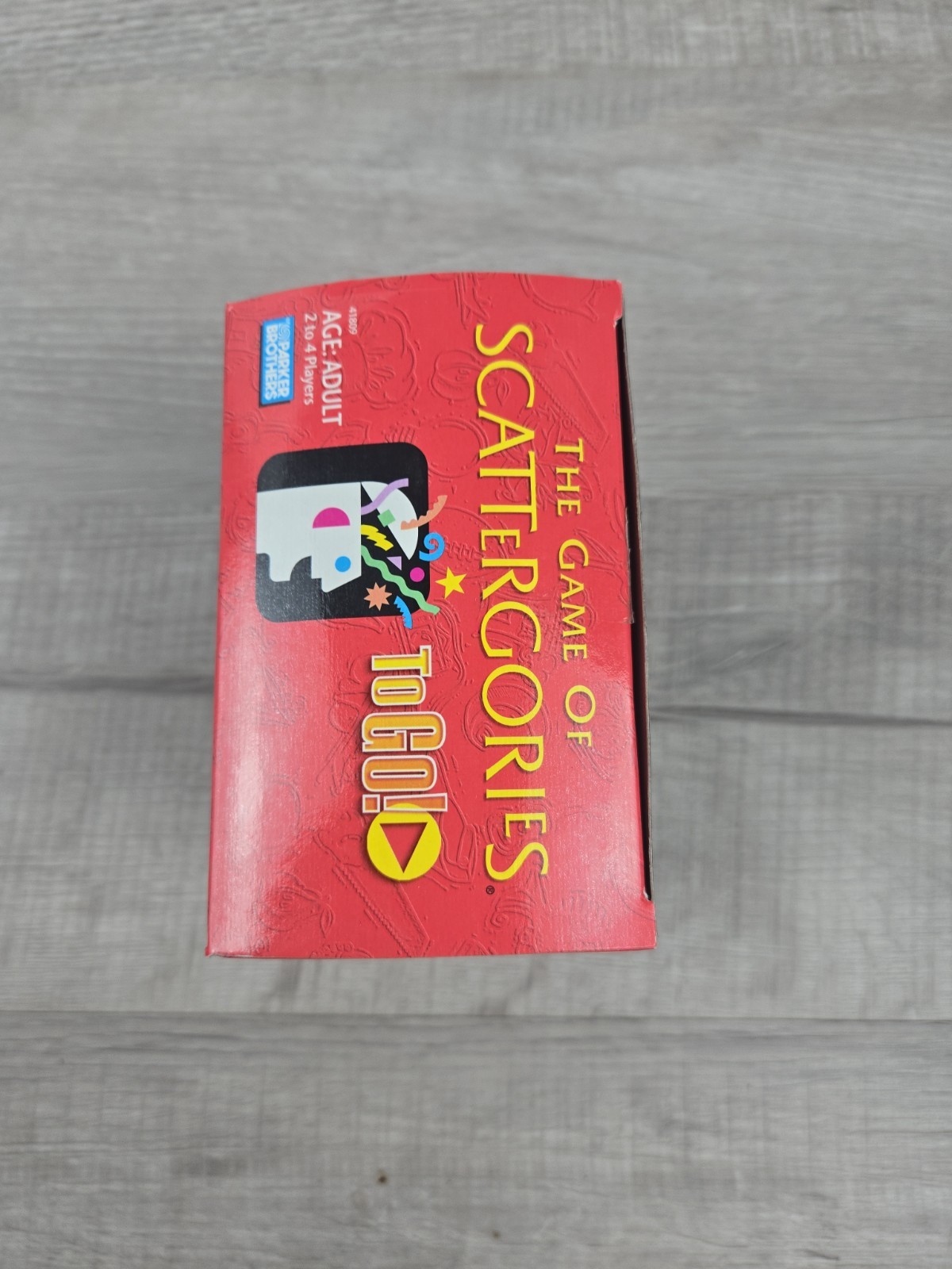 The Game of Scattergories To Go! Parker Brothers