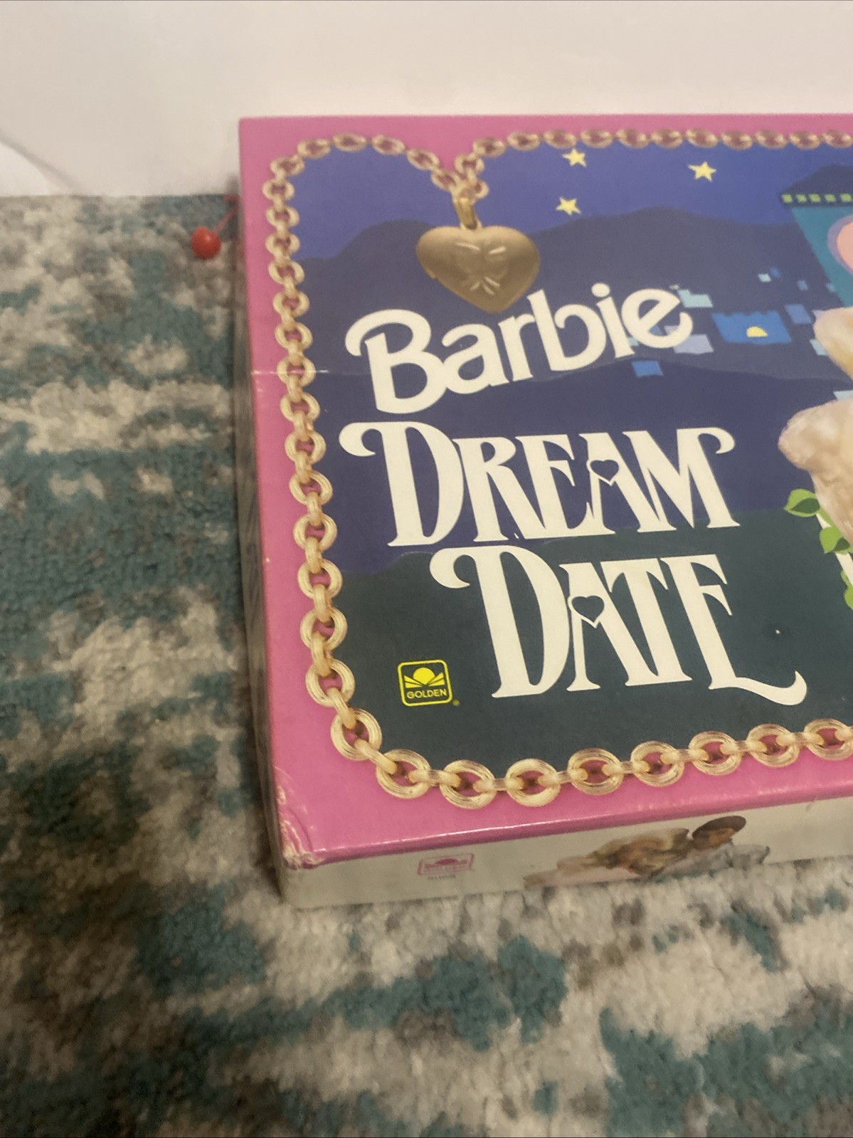 VINTAGE BOXED BARBIE DREAM DATE BOARD GAME 1992 GOLDEN MATTEL Has All Pieces