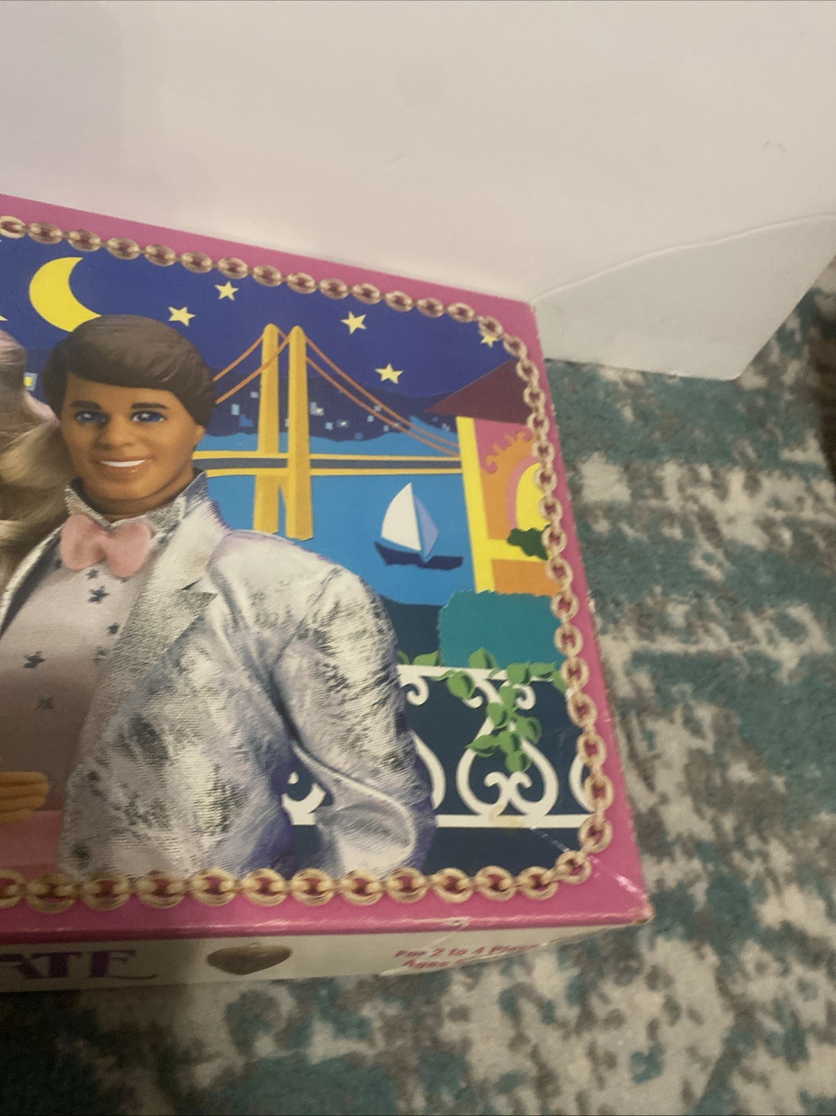 VINTAGE BOXED BARBIE DREAM DATE BOARD GAME 1992 GOLDEN MATTEL Has All Pieces