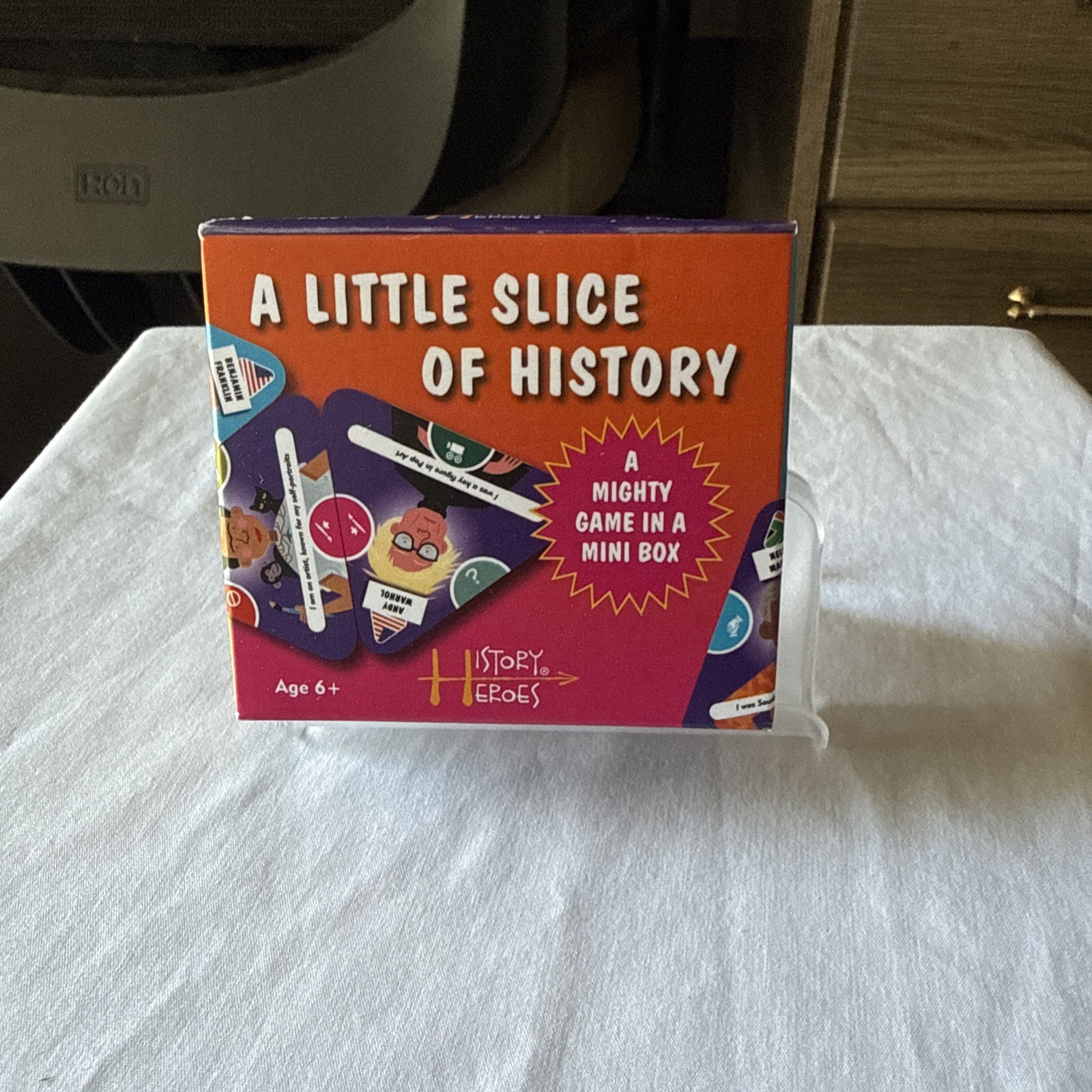 A Little Slice Of History Family Game – Ages 6+ New History, Heroes ￼￼