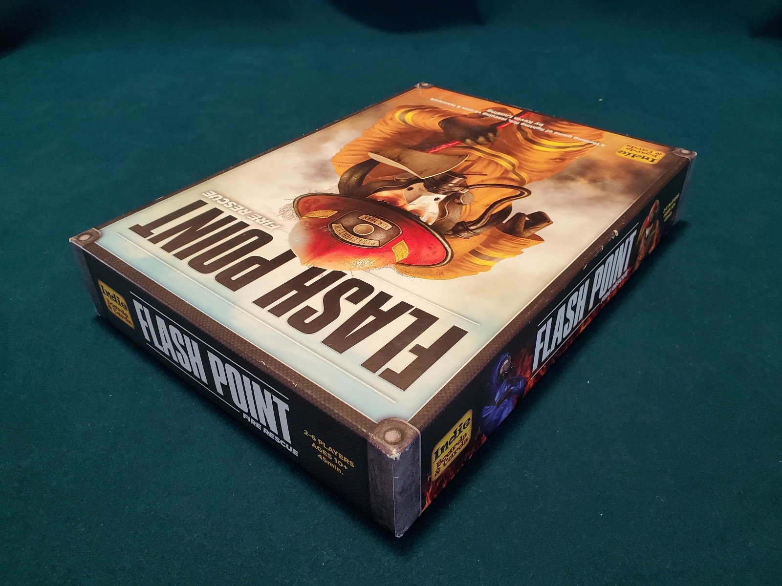Flash Point Fire Rescue 2011 Board Game Indie Boards & Cards Lone Oak Games COOP