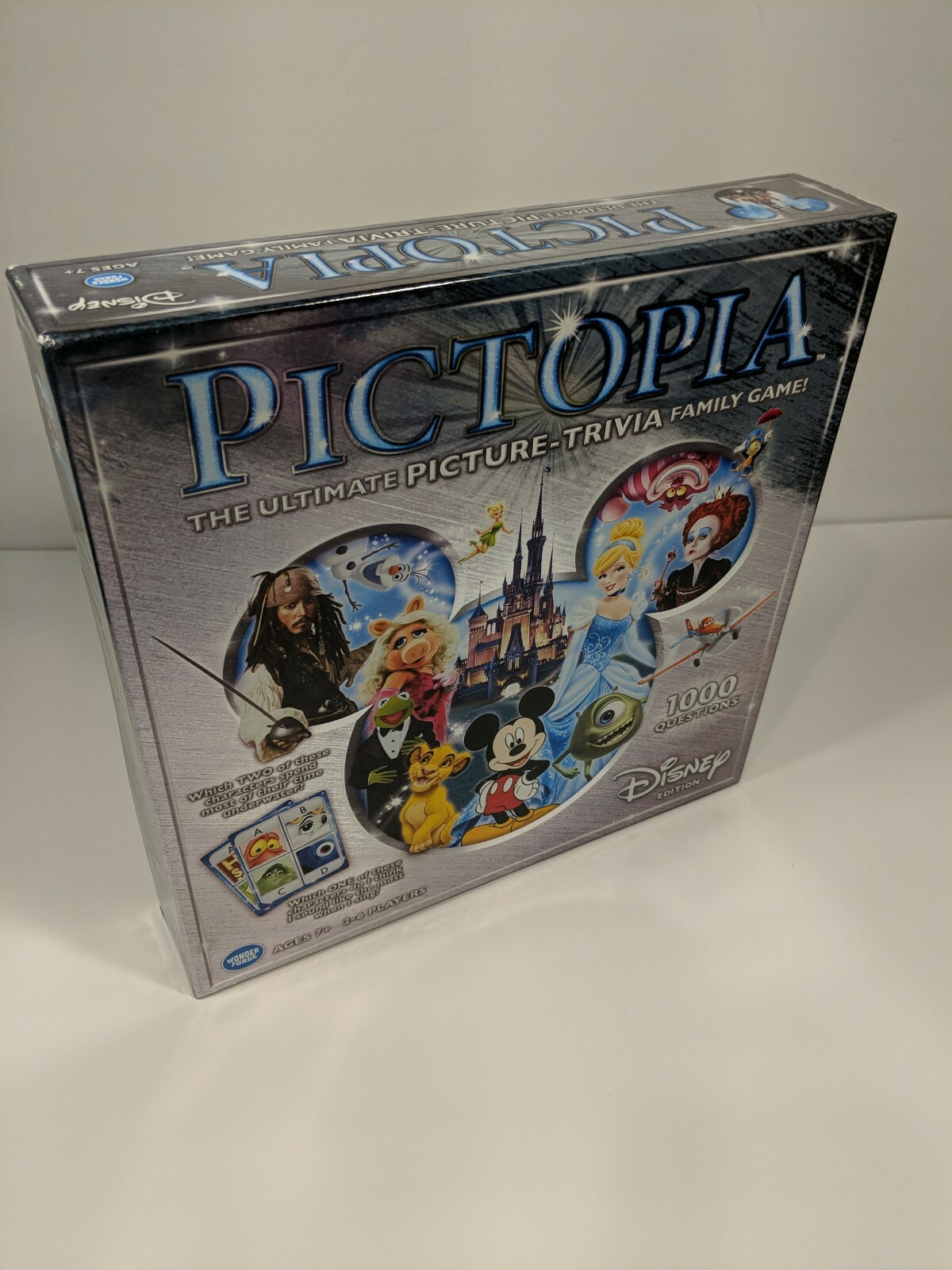 Disney Pictopia – Family Trivia Game: Disney Edition NEW Factory Sealed