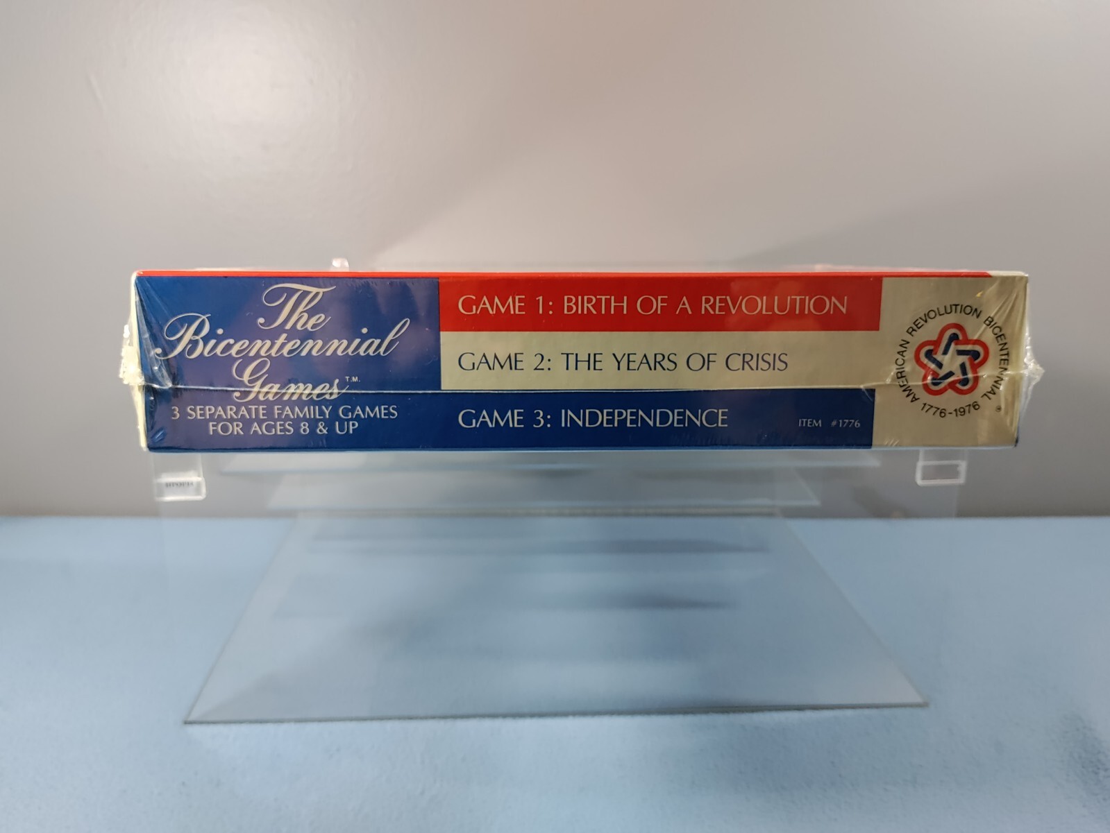 VINTAGE NEW & SEALED 1975 COACH HOUSE THE BICENTENNIAL GAMES 3 BOARD GAMES IN 1
