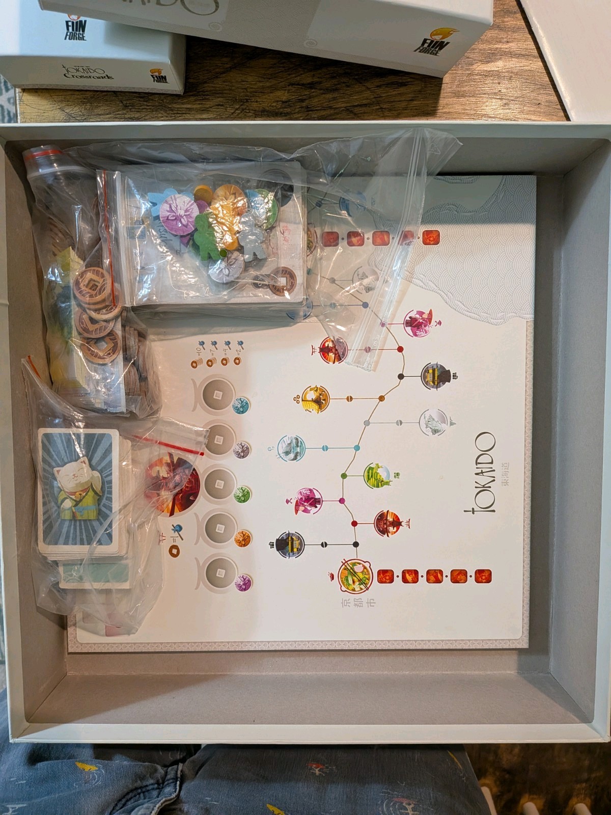 Tokaido Board Game With Expansion And Collector’s Accessory Pack