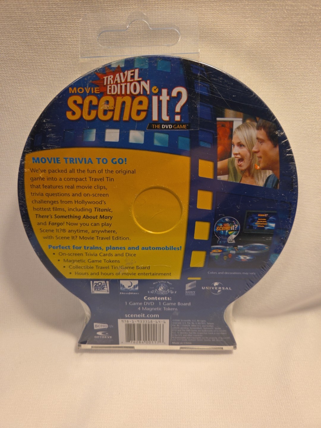 Scene It? 2006 Travel Edition DVD MOVIE TRIVIA BOARD GAME New Sealed