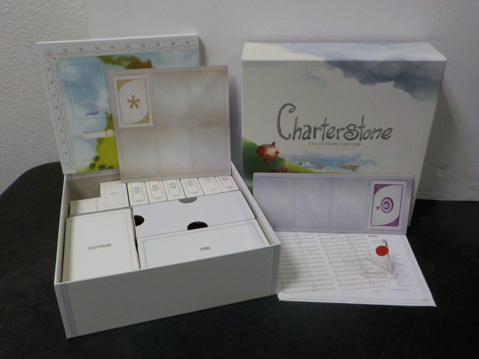 G1219 Charterstone – A Competitive Legacy Game Of Village Expansion 1-6 Players