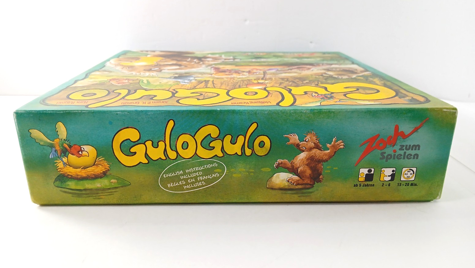 2003 GULO GULO Hungry Wolverine Family Board Game By Zoch COMPLETE Excellent!