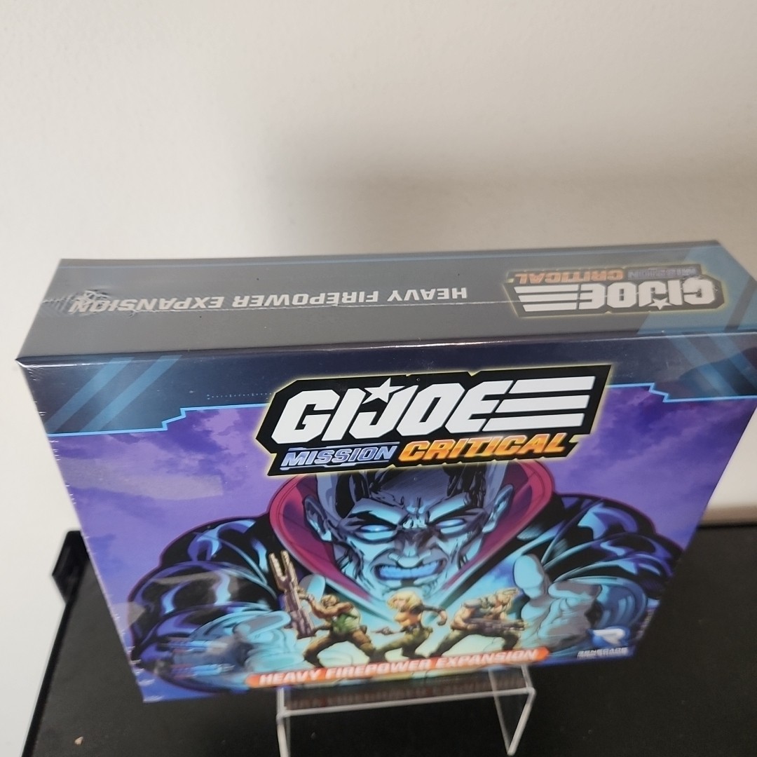 G.I. JOE Mission Critical Heavy Firepower Expansion Board Game Minis Renegade