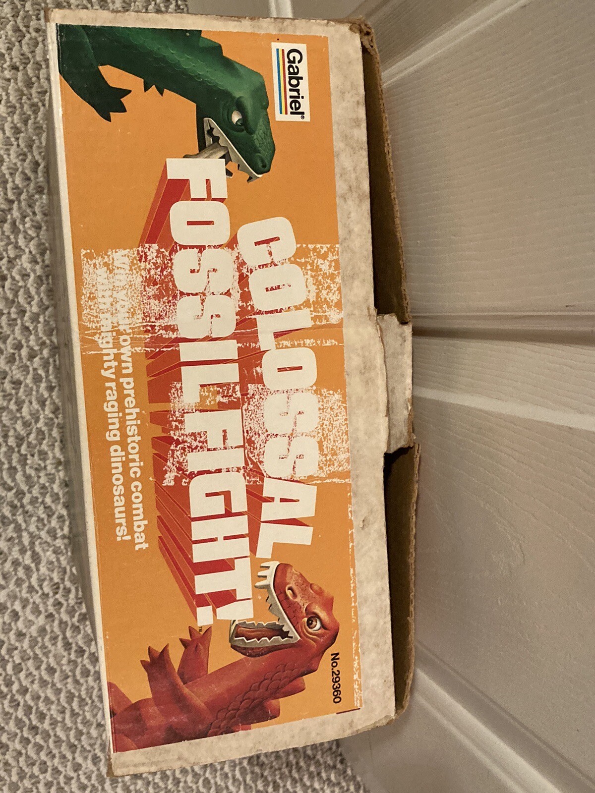 Gabriel Colossal Fossil Fight Titanic Dinasaurs Battle 1978 Not Complete